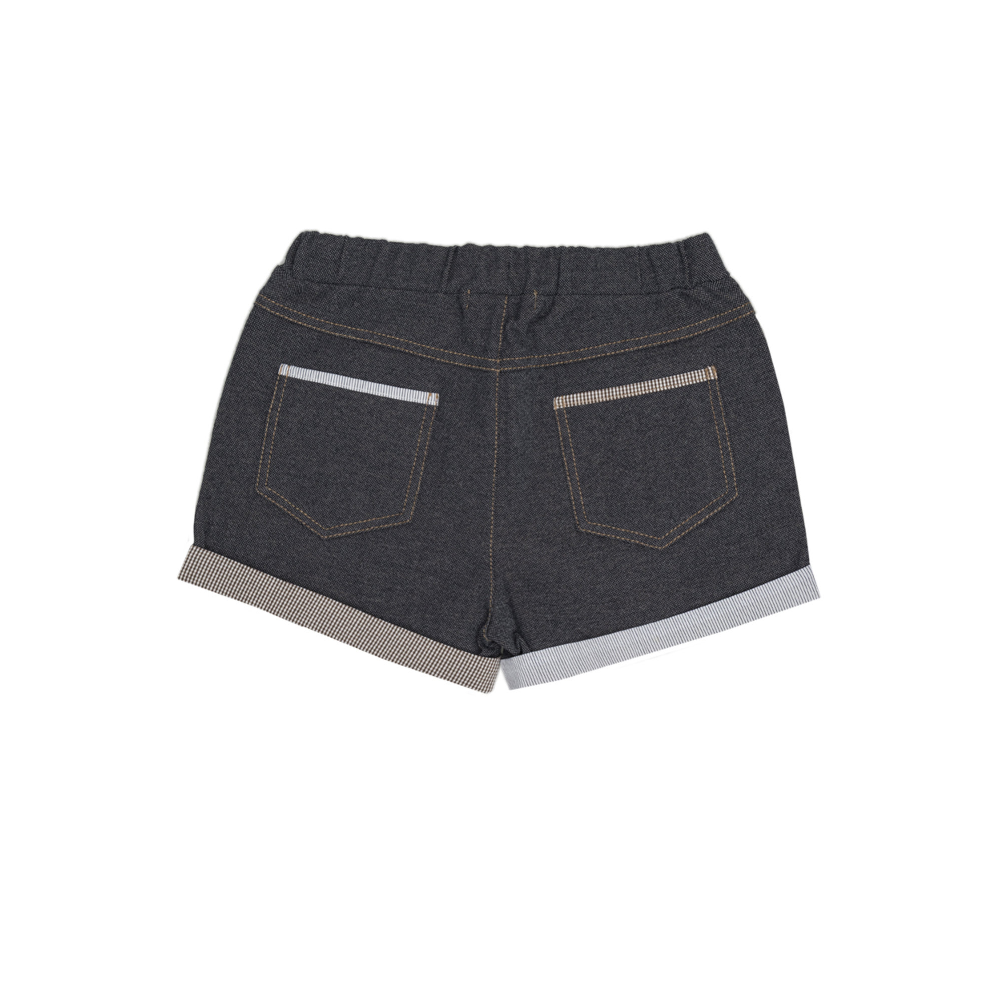 Shorts con risvolto al fondo sale e pepe FRUGOO vista1