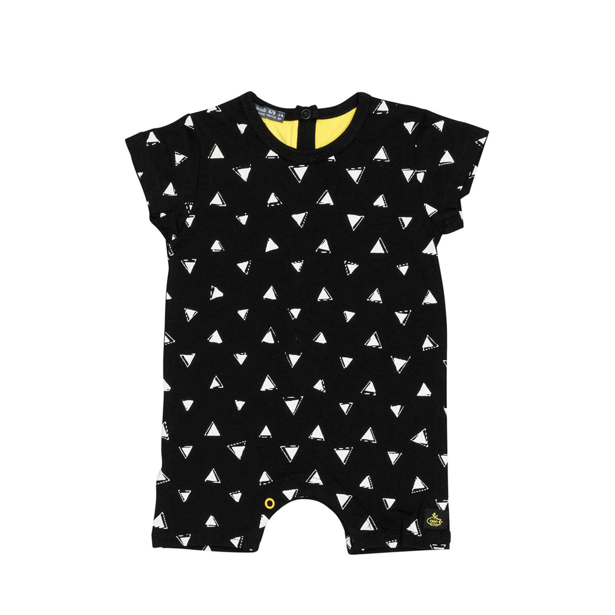 Tutina nera con disegni bianchi Yellowsub vista0