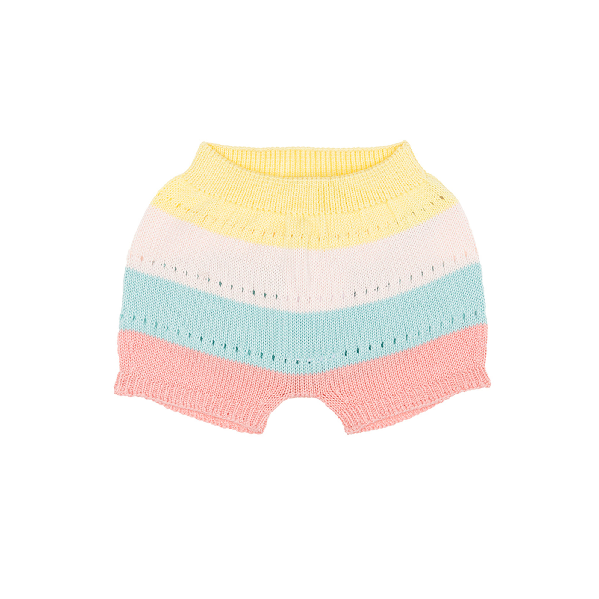 Shorts a righe multicolor KNOT vista0