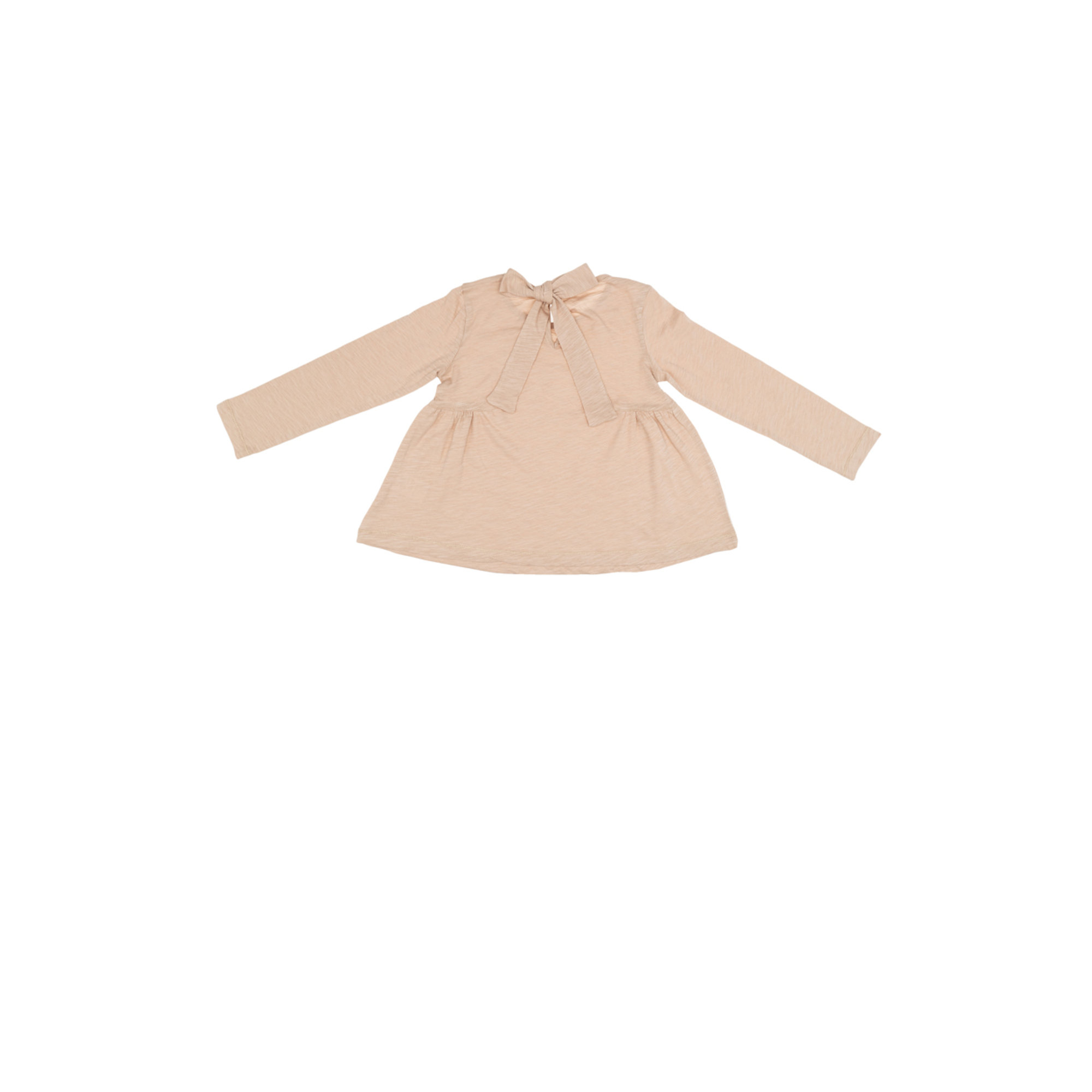 Blusa a maniche lunghe color nocciola CAFFè D'ORZO vista1
