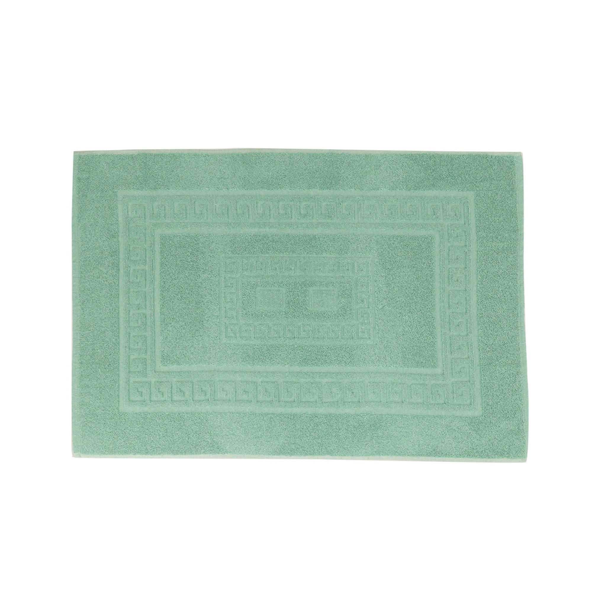 Tappeto bagno Greca, verde acqua Zenoni & Colombi vista0