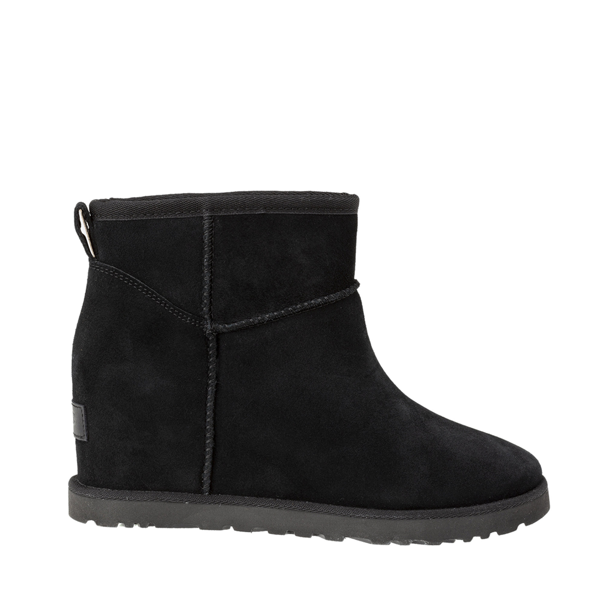 Stivali Classic Femme mini con zeppa neri Ugg vista0