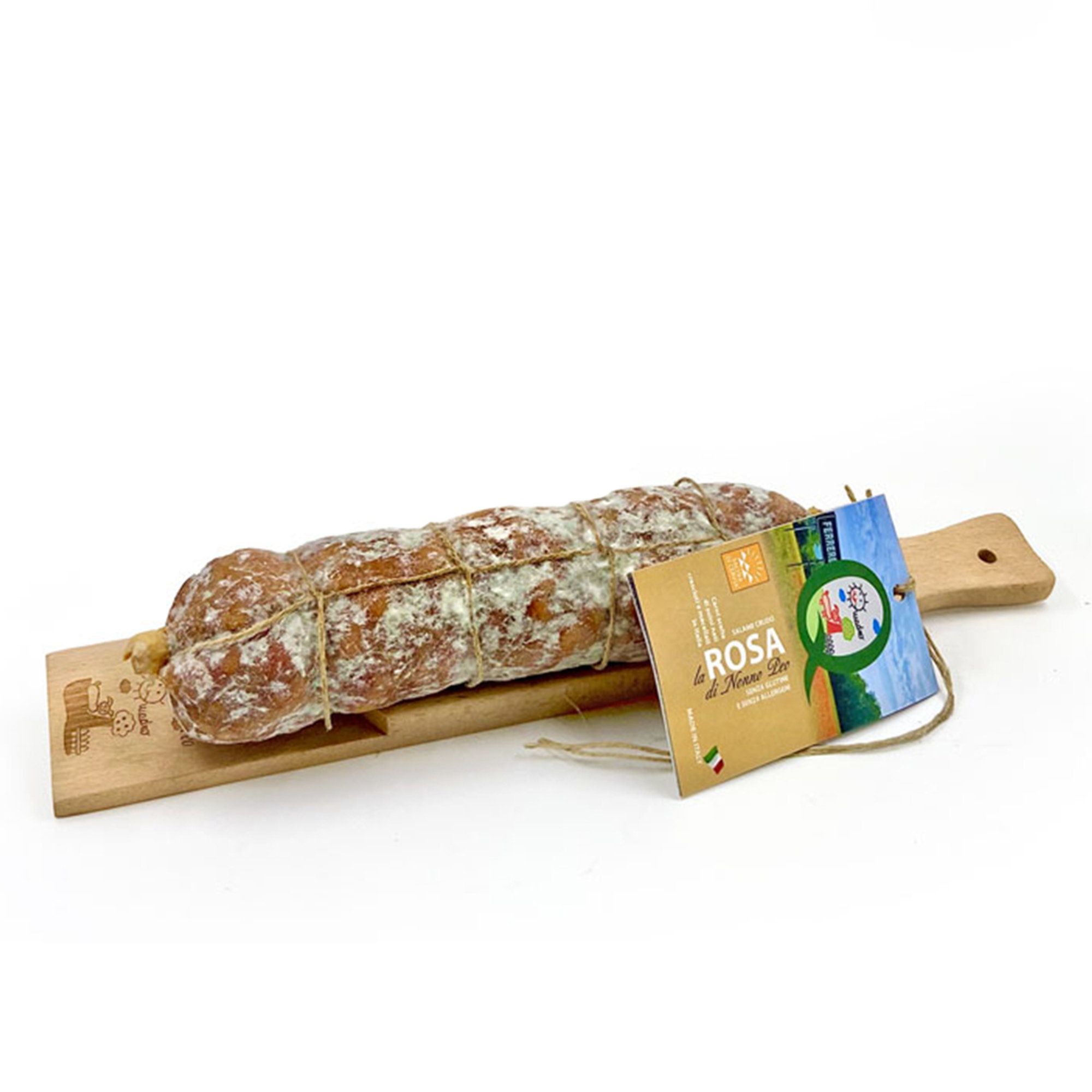 Salame della Rosa 1,2 kg con tagliere Quadro Carni e Salumi vista0