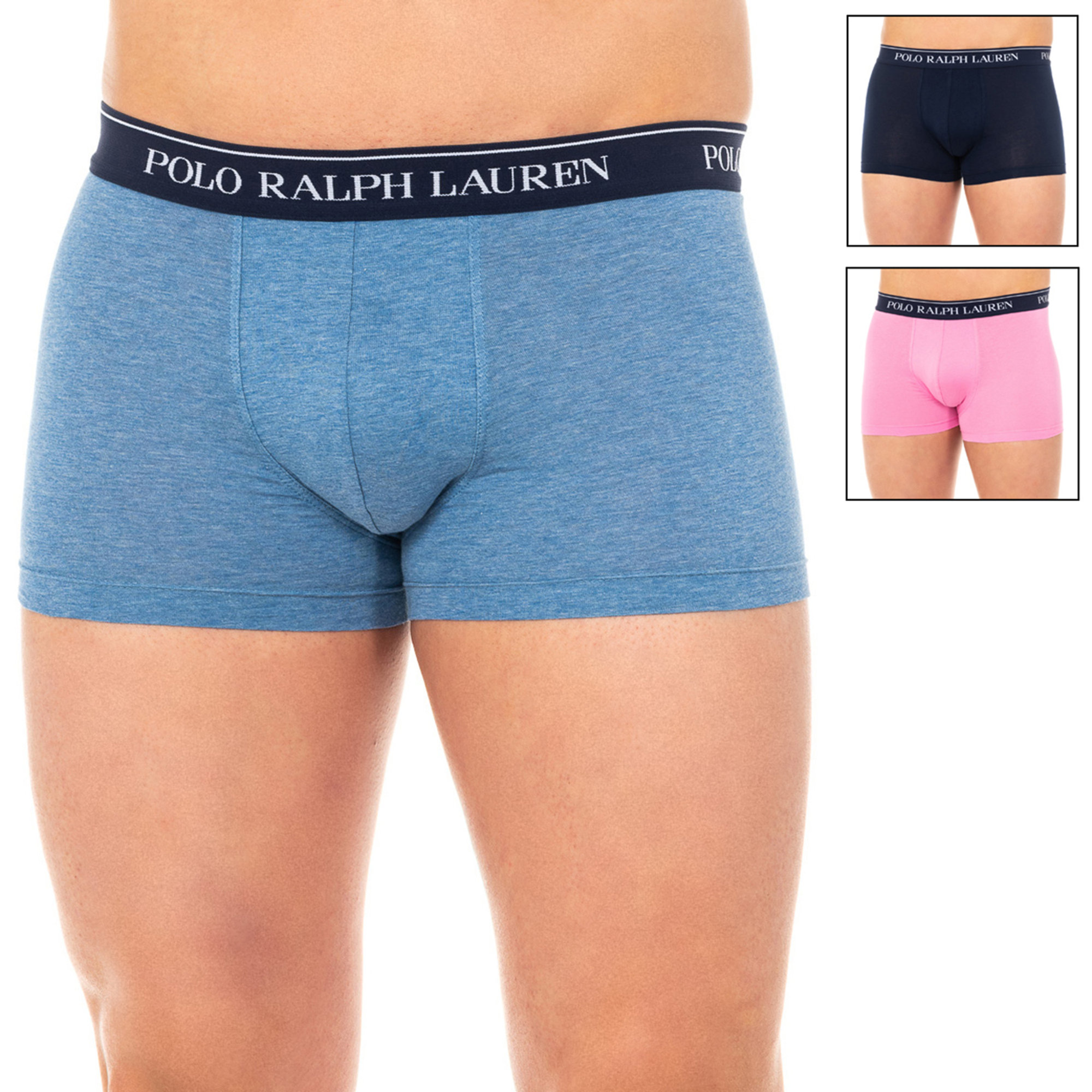 Pacco-3 Boxer slip blu e rosa RALPH LAUREN vista0