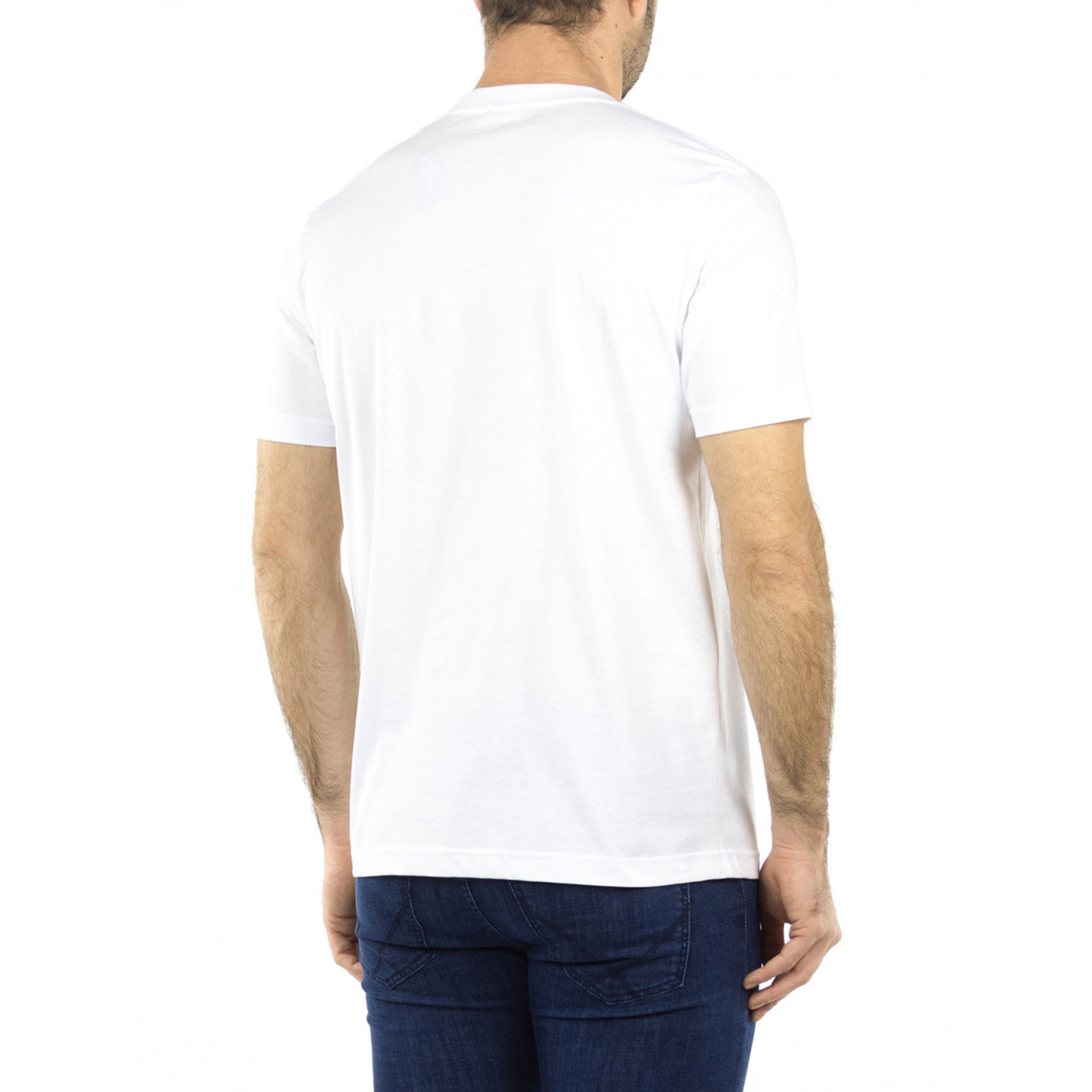 T-shirt Diesel Denim Division bianca Diesel  vista2