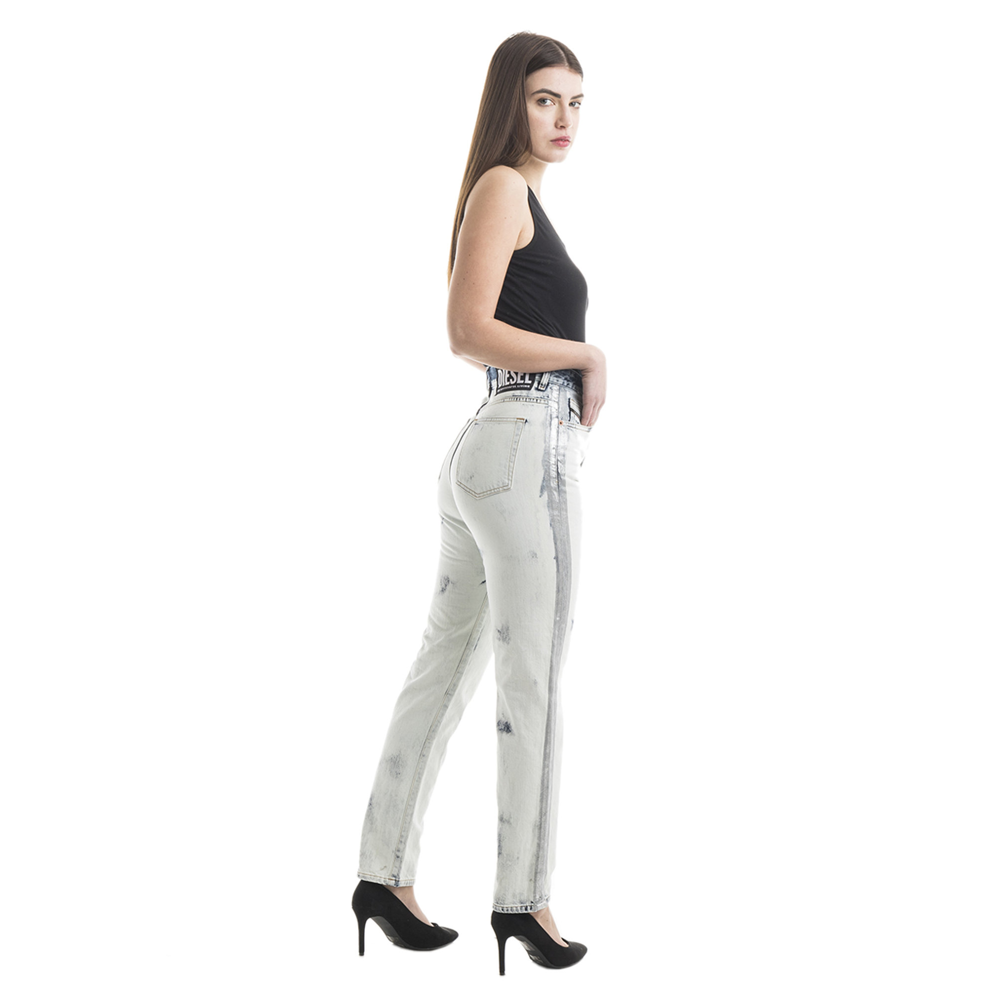 Jeans Diesel taglio straight blu Diesel  vista1