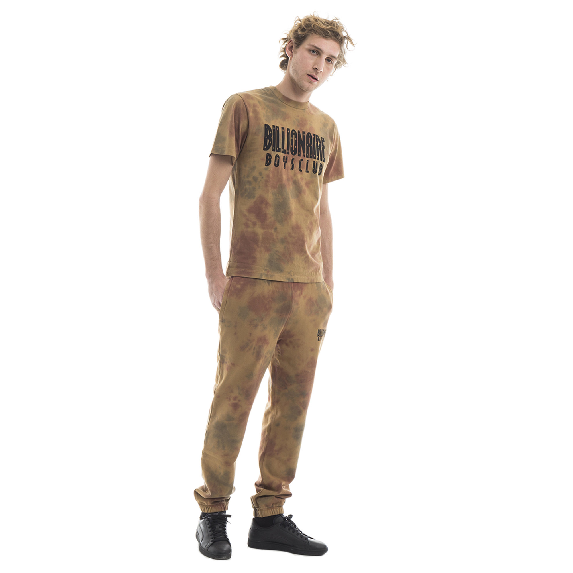 Pantaloni in felpa a macchie Billionaire vista1