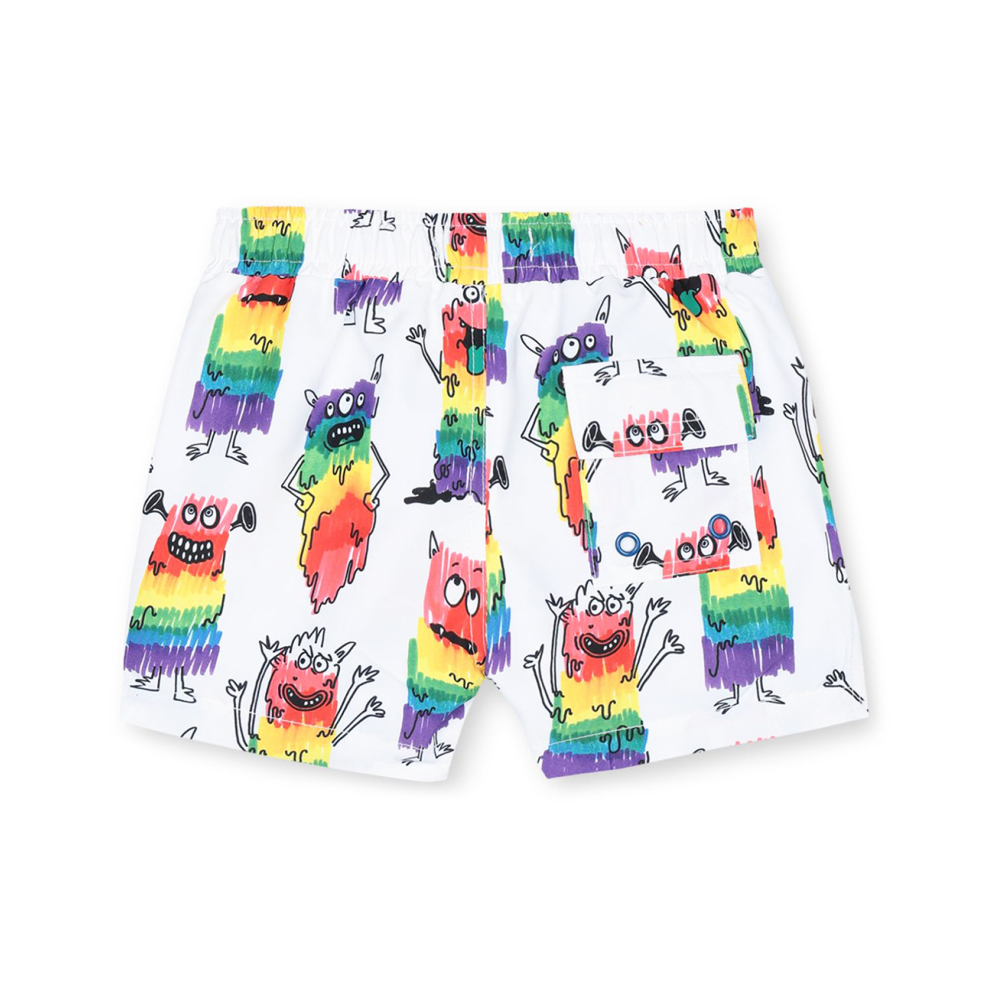 Boxer mare con mostriciattoli multicolor Stella McCartney vista1