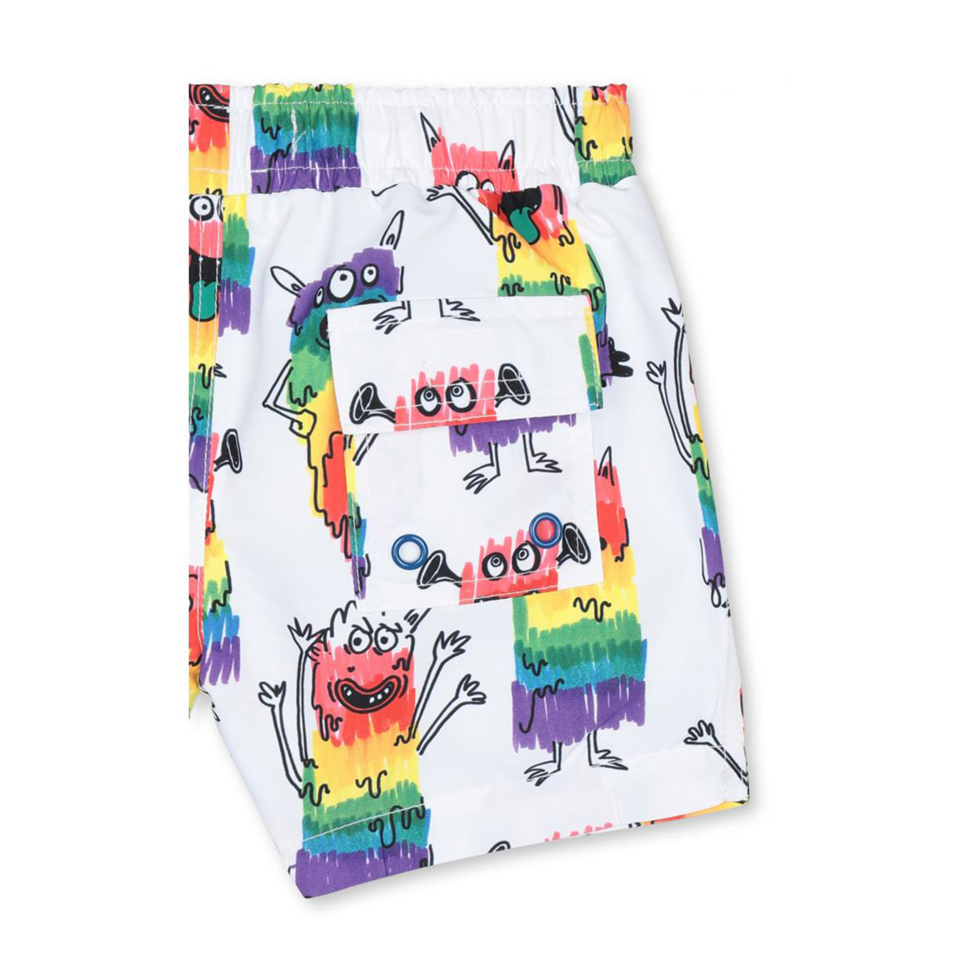 Boxer mare con mostriciattoli multicolor Stella McCartney vista2