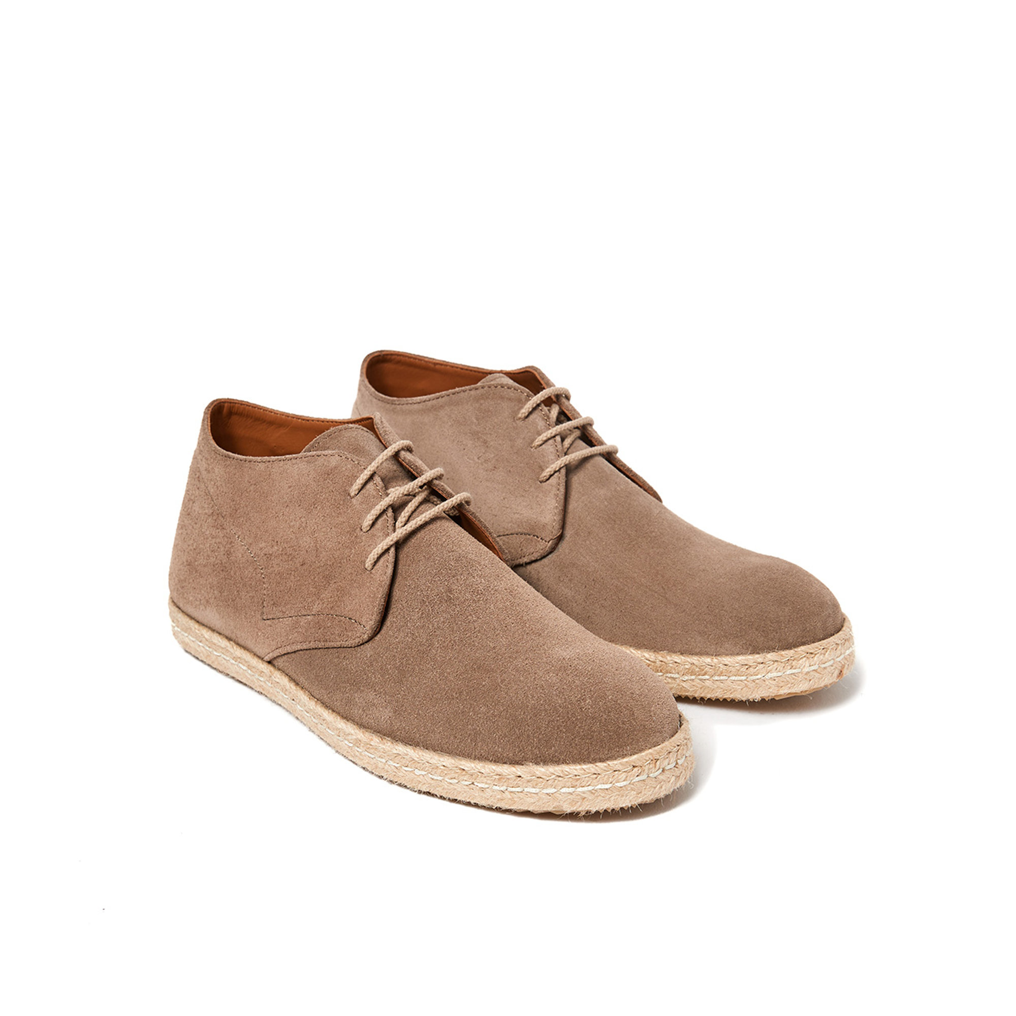 Polacchine con para in corda marroni BRITISH PASSPORT  vista2