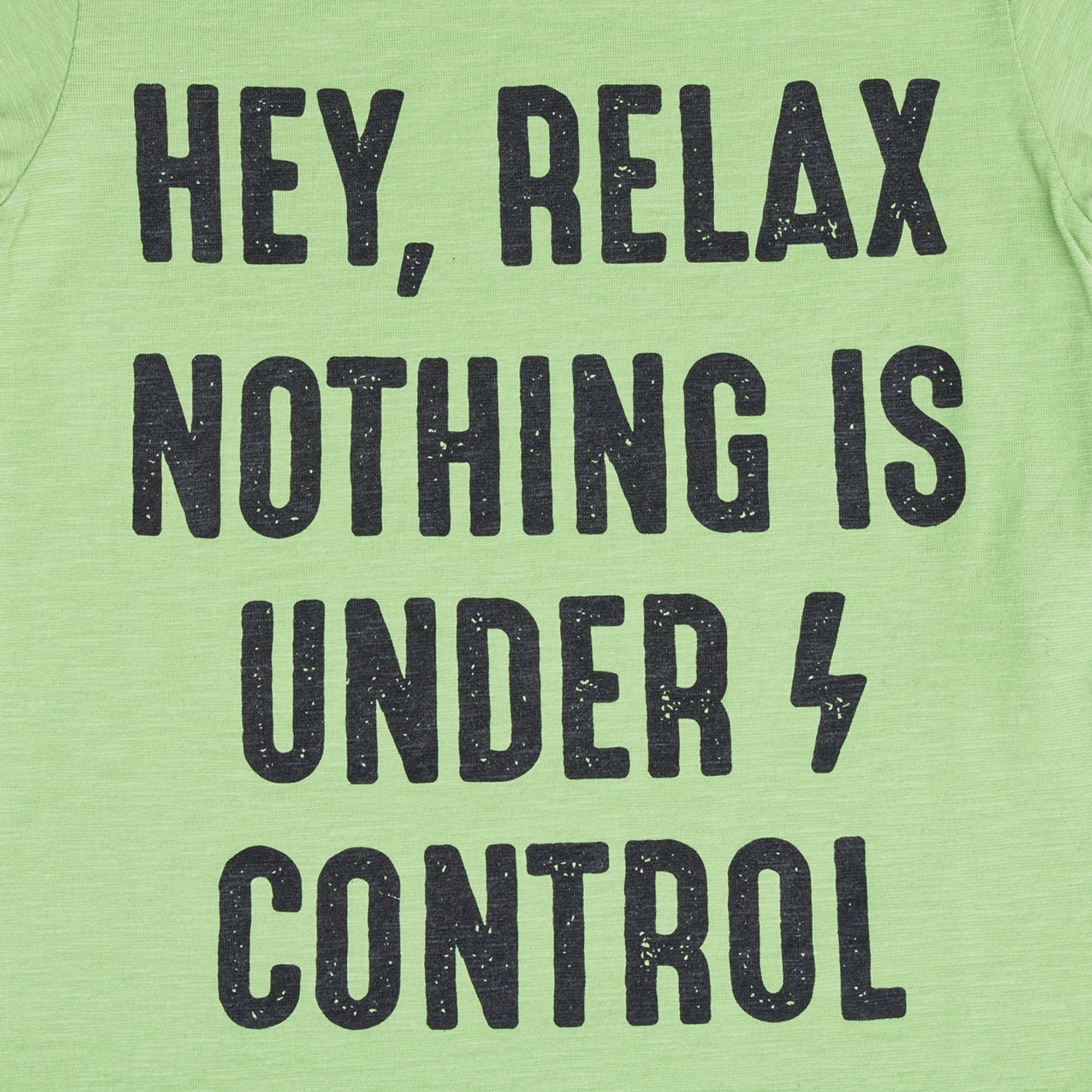 T-shirt in cotone con stampa Please  vista2