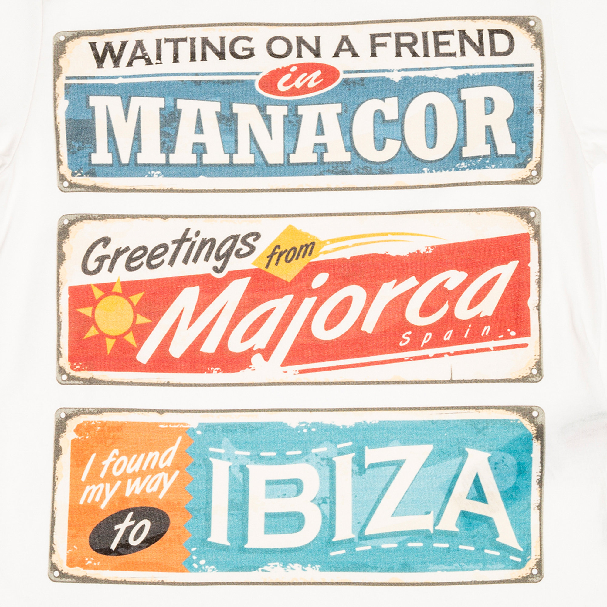 T-shirt a maniche corte con stampa Please  vista2