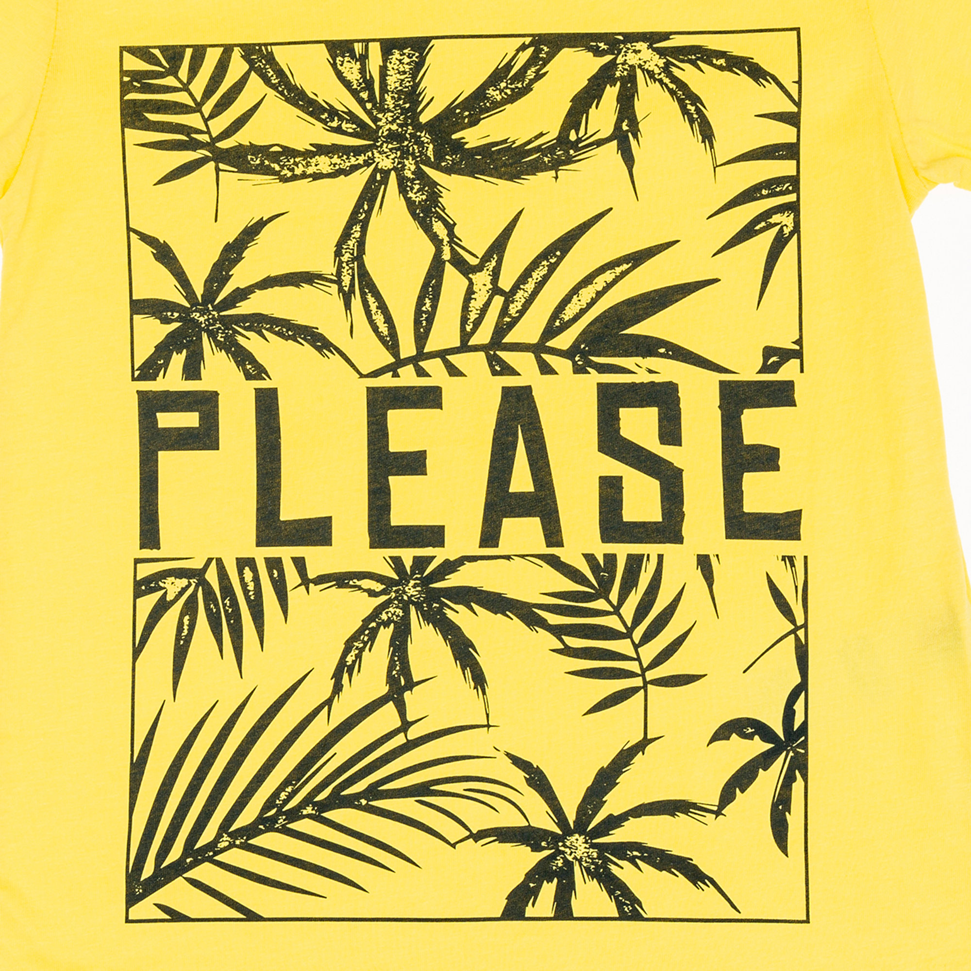 T-shirt a maniche corte con stampa Please  vista2