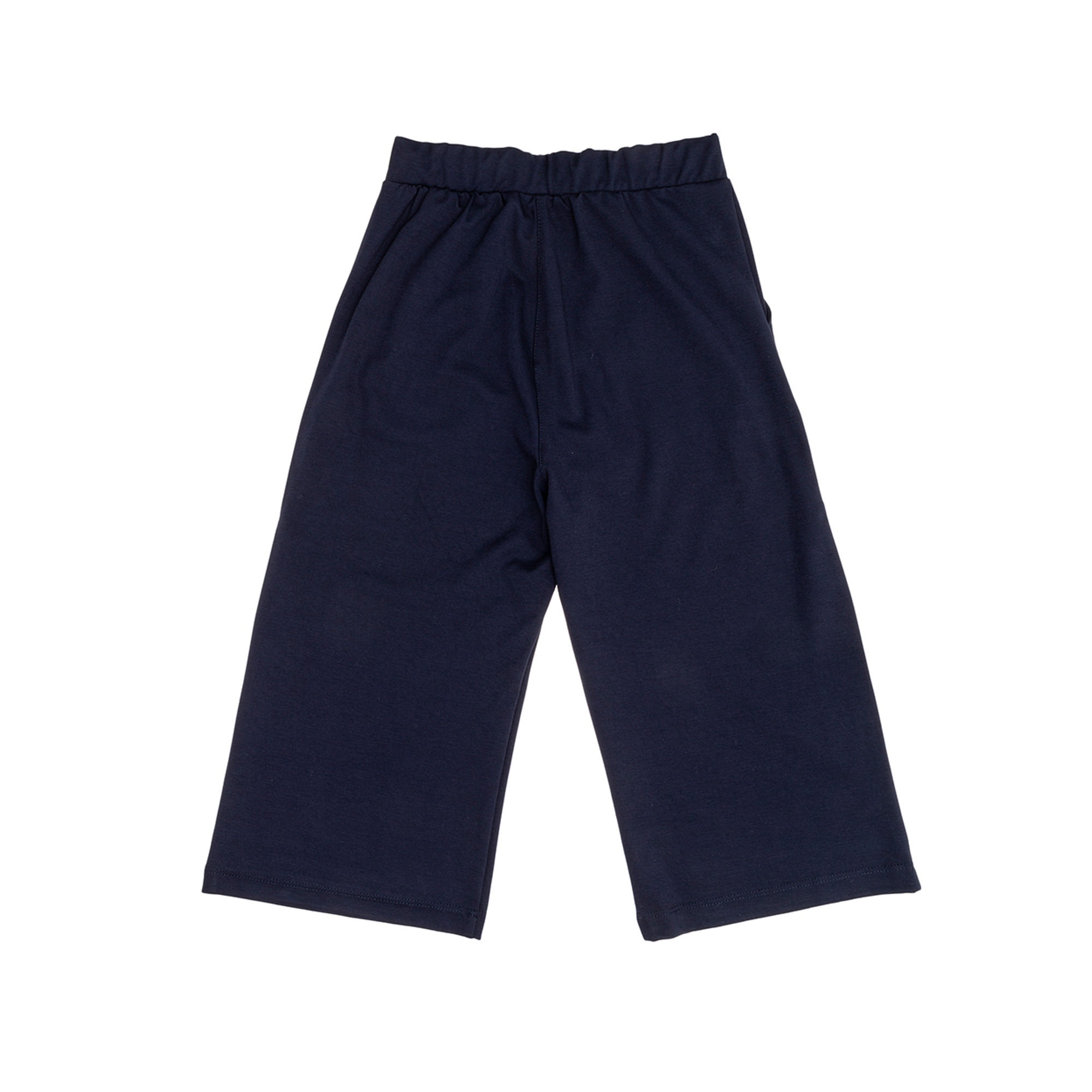 Pantalone largo in viscosa con elastico in vita Please  vista1
