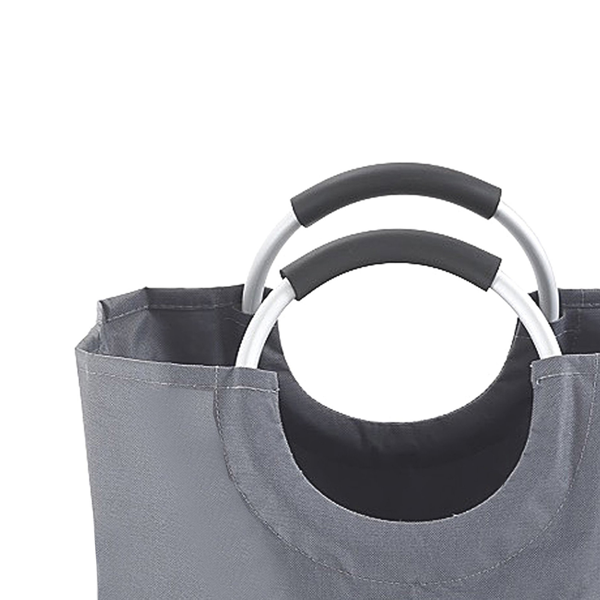 Sacca biancheria LAUNDRY, grigio Bath & Design vista2