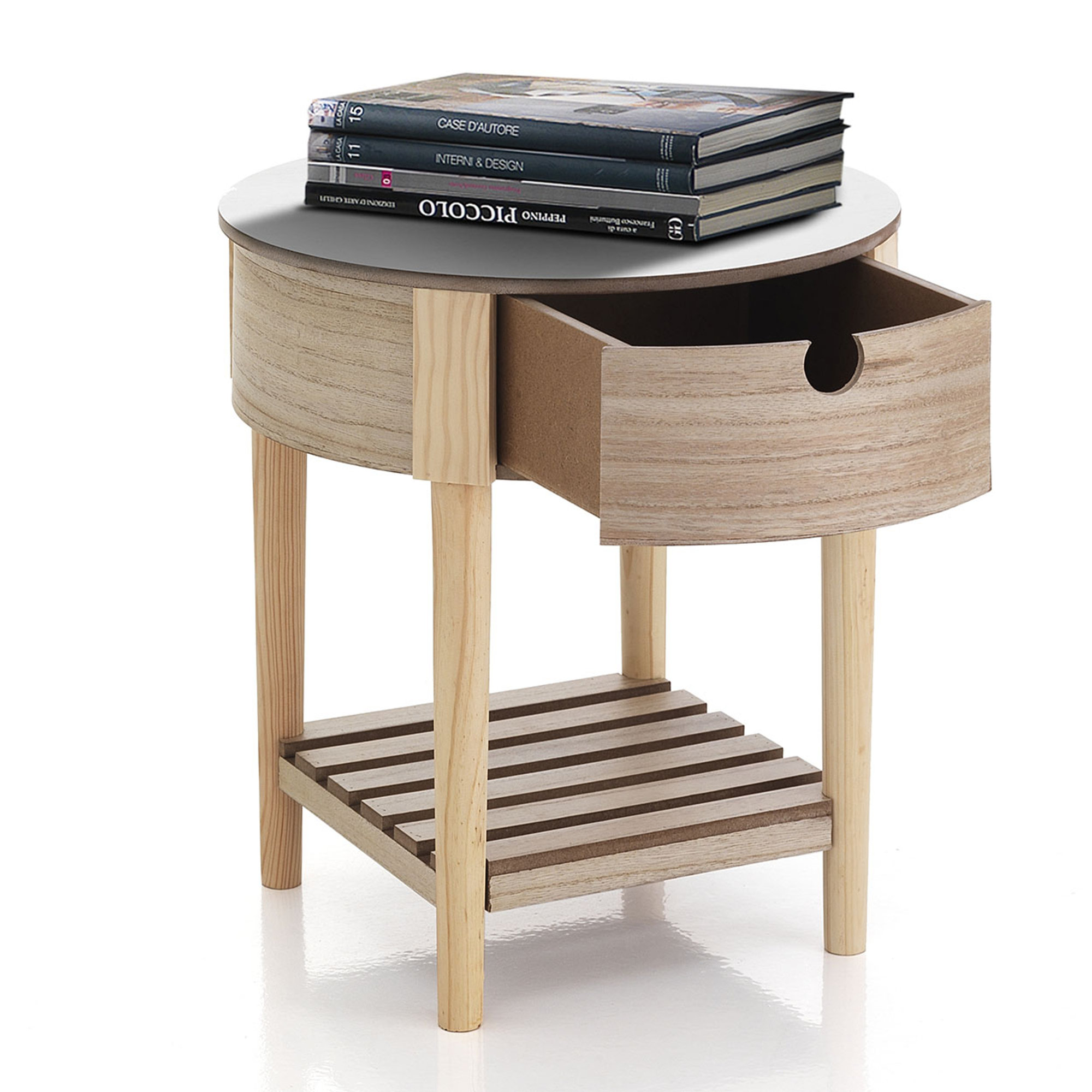 Tavolino/comodino 1 cassetto ALBA Bath & Design vista1