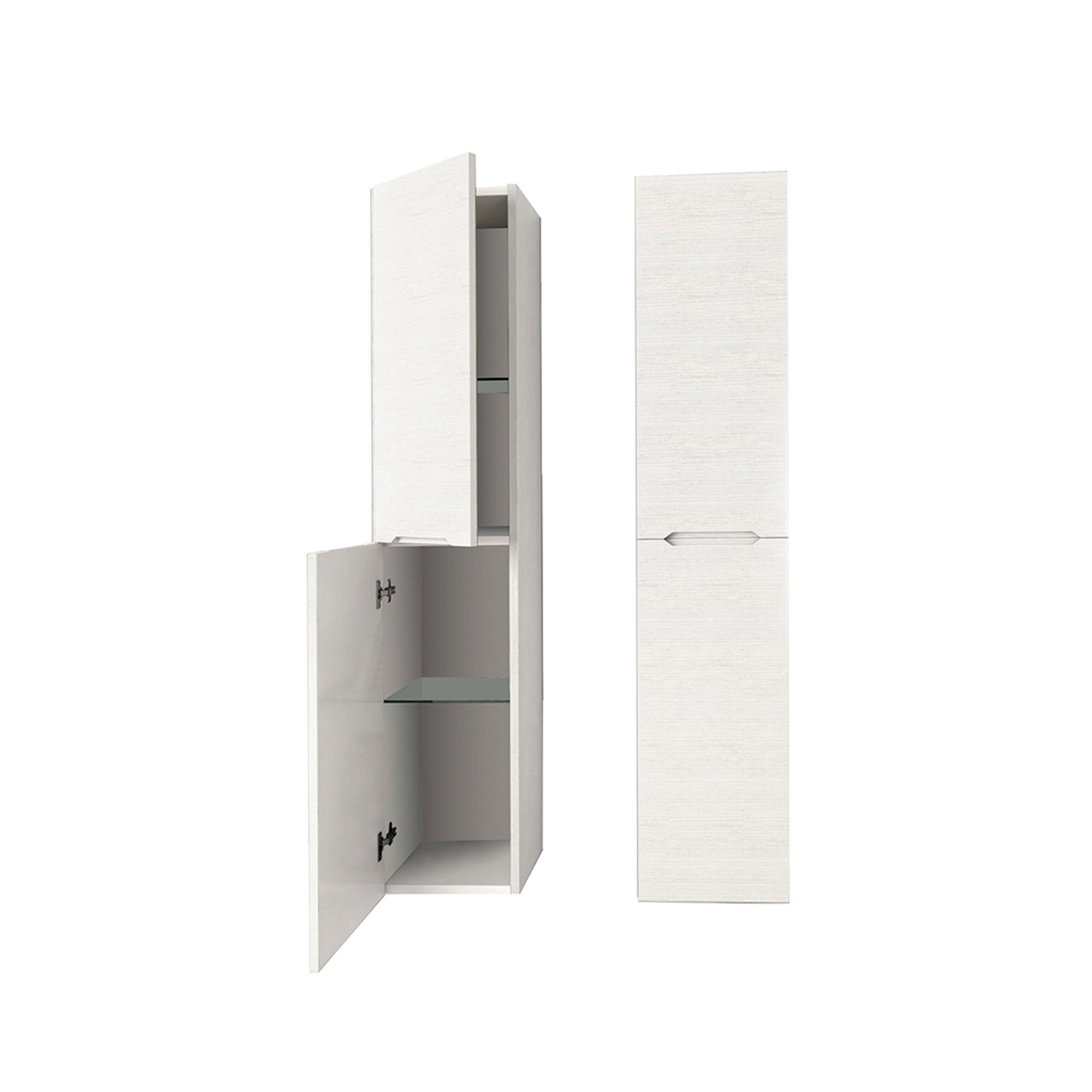 Colonna/Pensile sx, larice bianco Bath & Design vista0