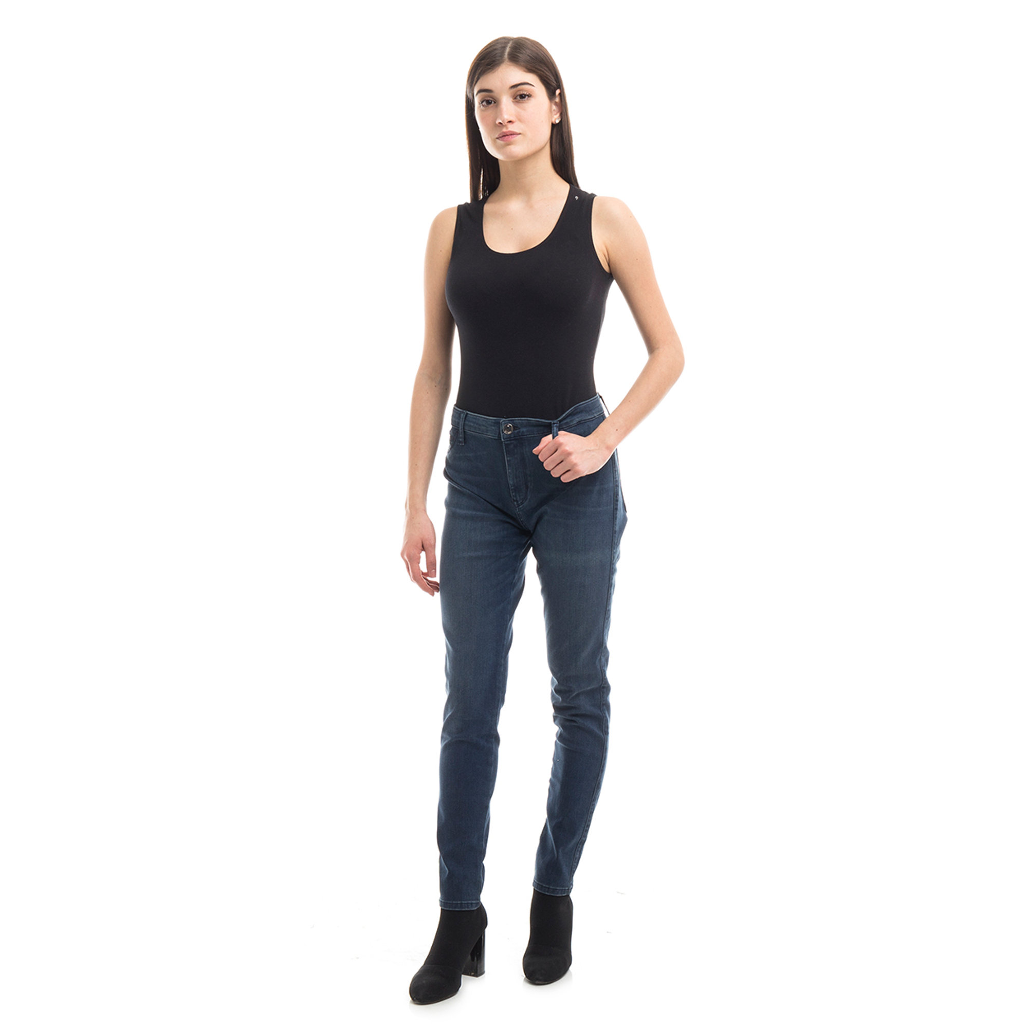 Jeans skinny blu scuro Guess  vista2