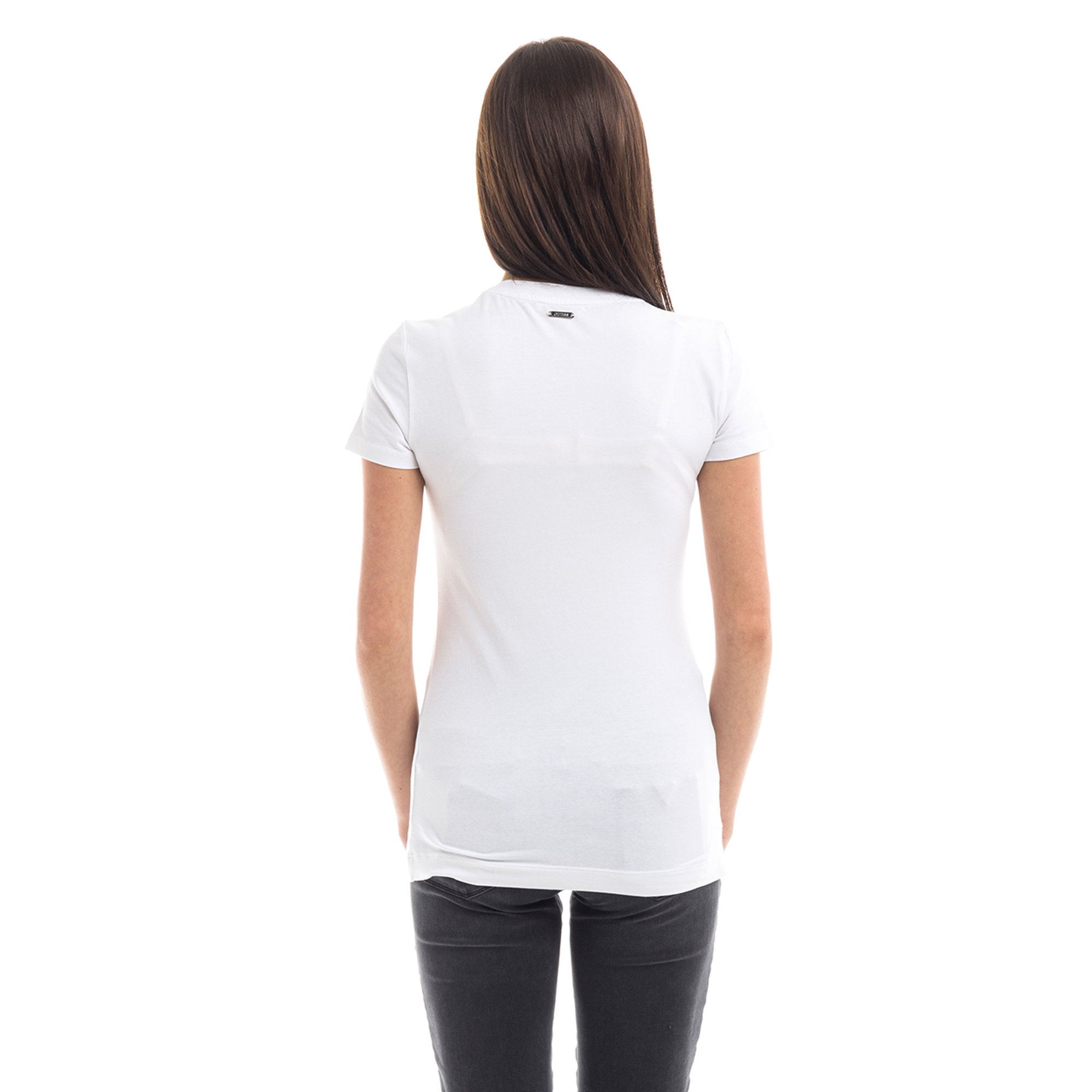T-shirt con paillettes bianca Guess  vista3
