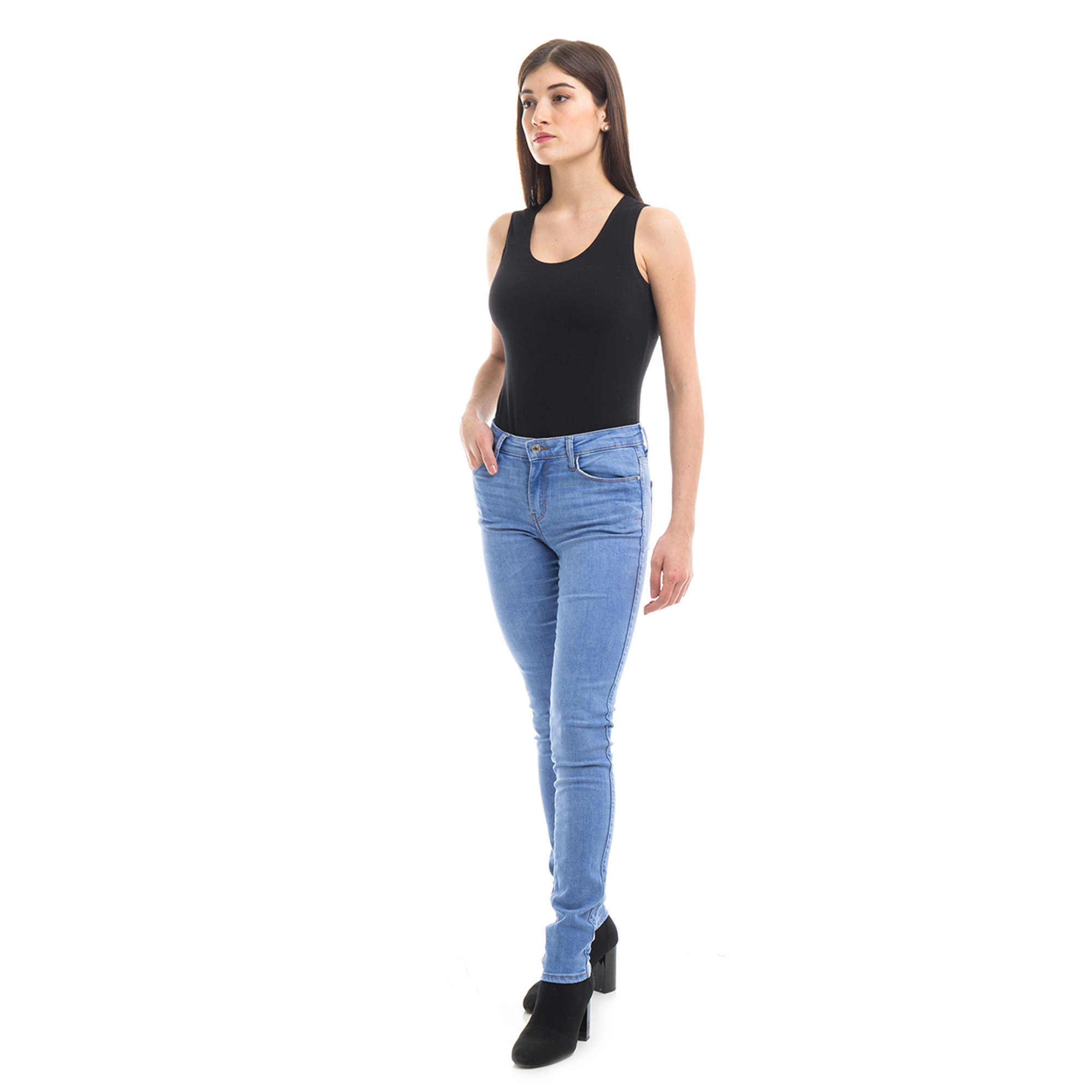 Jeans skinny azzurro délavé Guess  vista1
