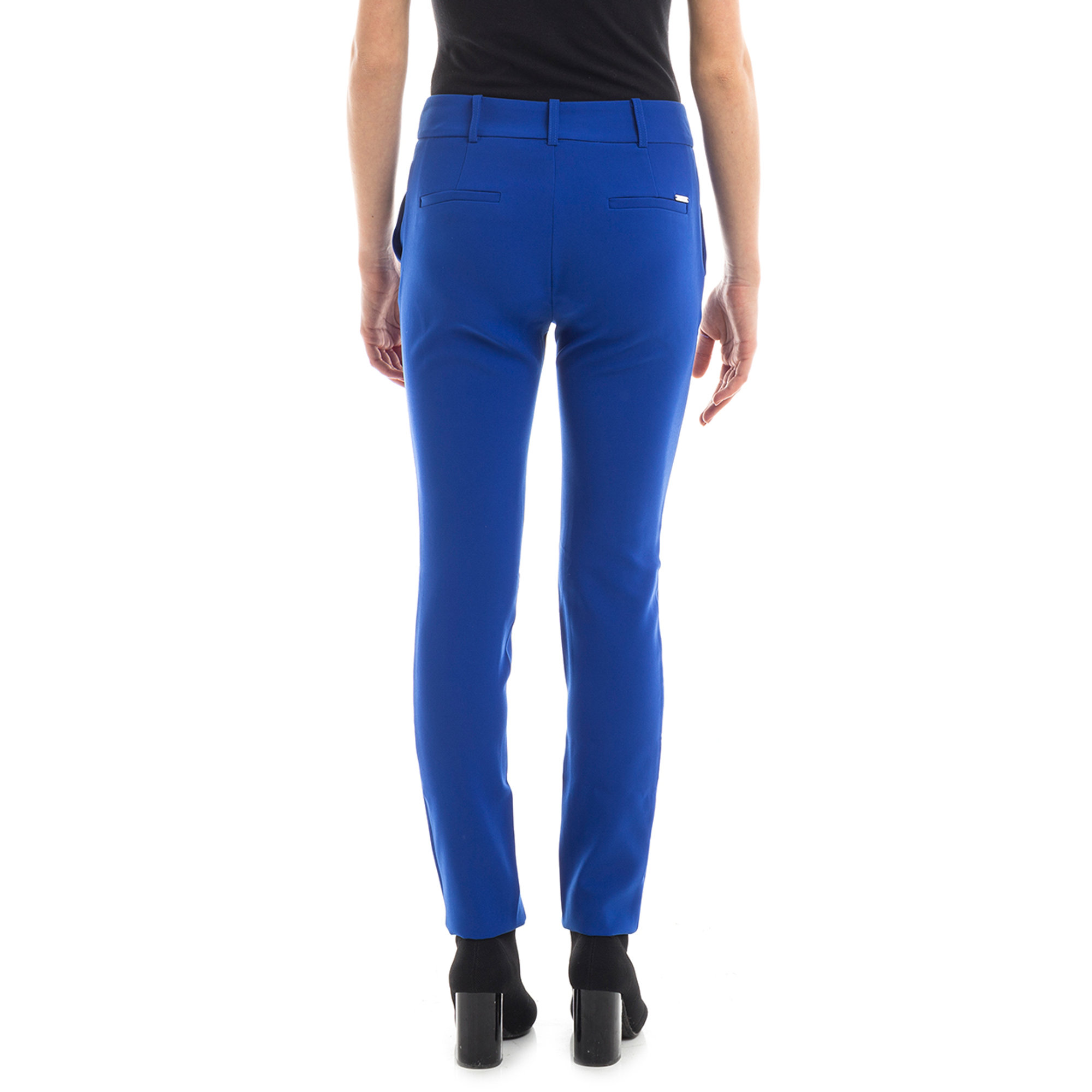 Pantaloni blu royal Guess  vista2