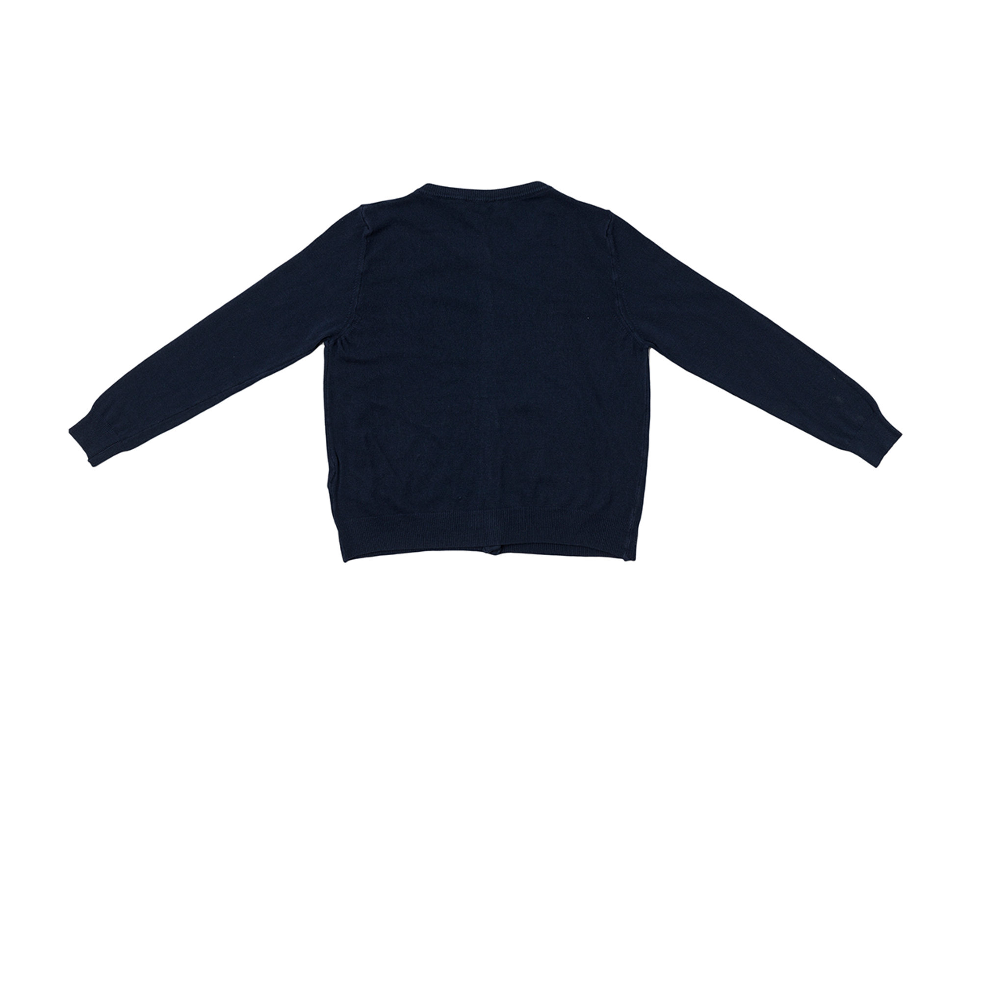 Cardigan blu con bottoni in viscosa Dixie vista1