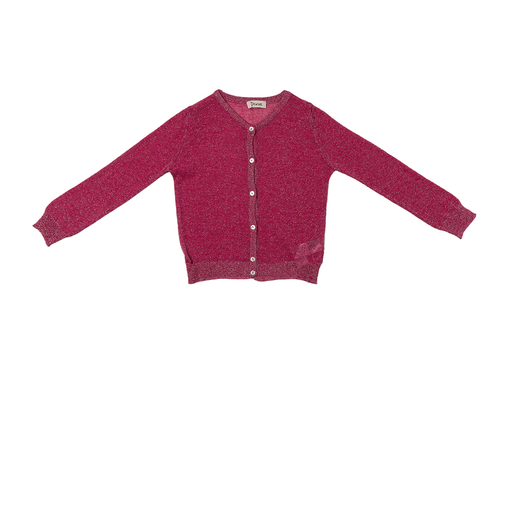 Cardigan con bottoni in lurex Dixie vista0