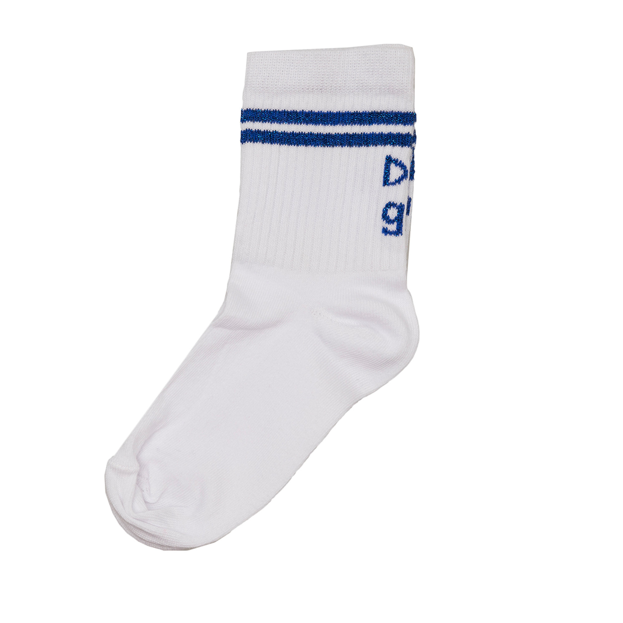 Calzino in spugna con righe lurex Dixie vista0