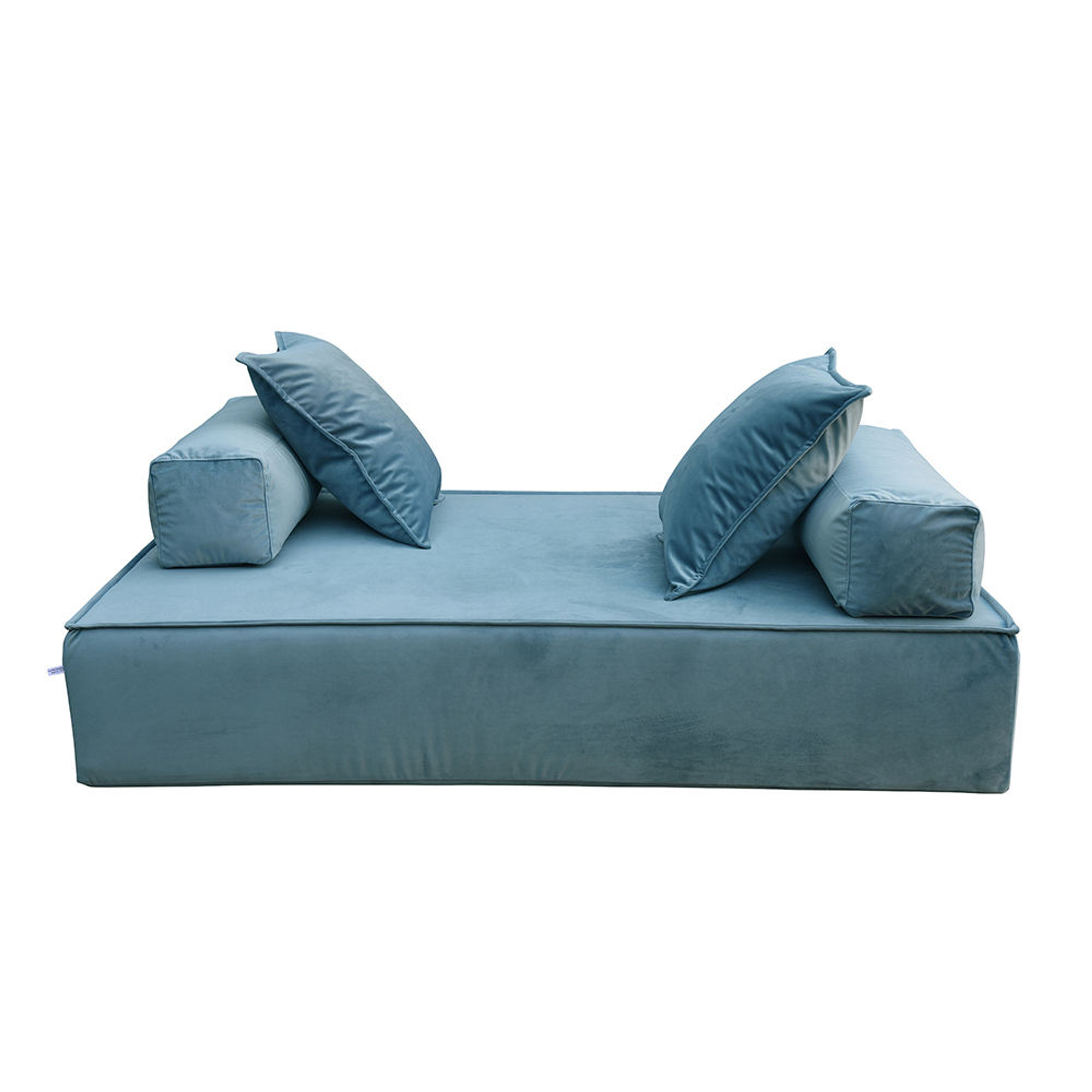 Divano Monsieur F, celeste Filippo Ghezzani - Outlet vista1