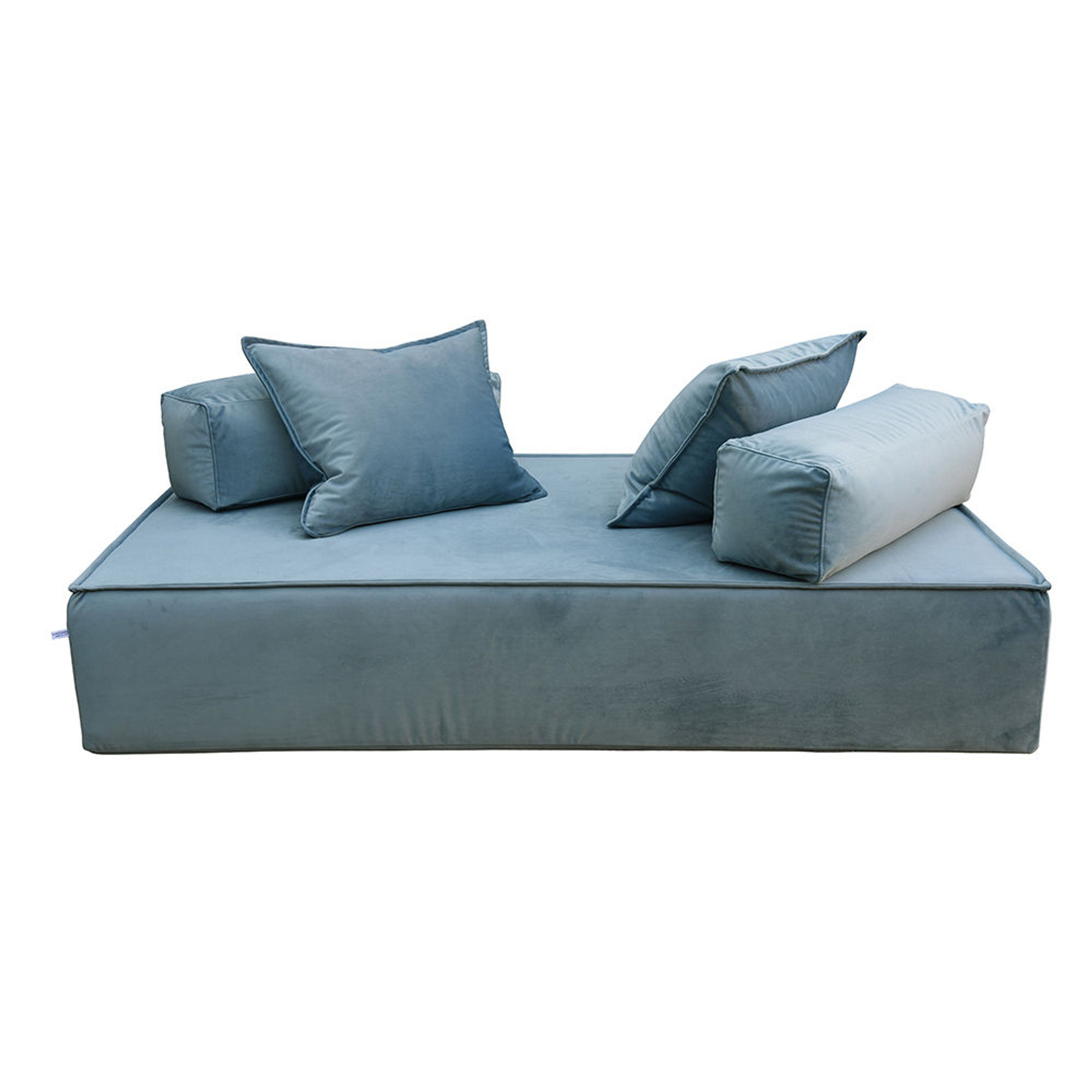 Divano Monsieur F, celeste Filippo Ghezzani - Outlet vista6