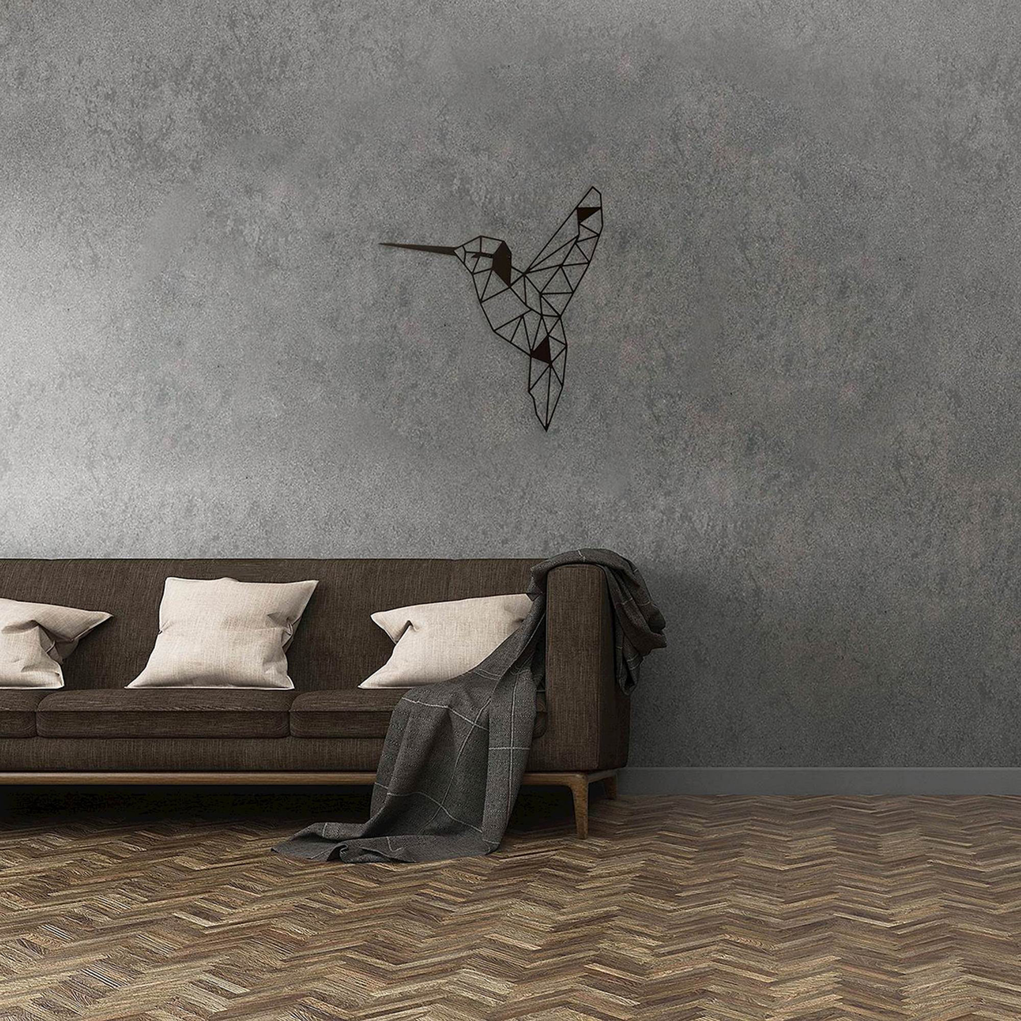 Decorazione da parete Uccello, nero Decora la tua casa vista3