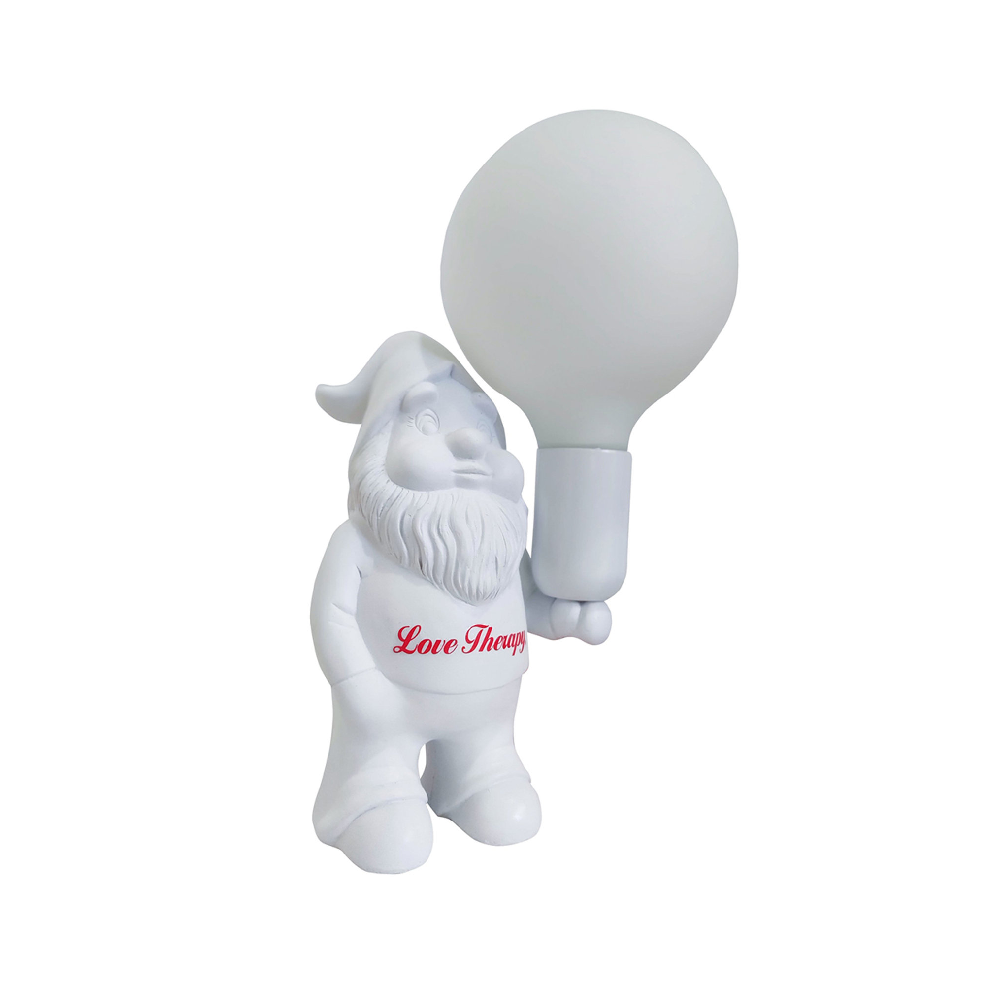 Lampada da tavolo Gnomo, bianco Decora la tua casa vista0