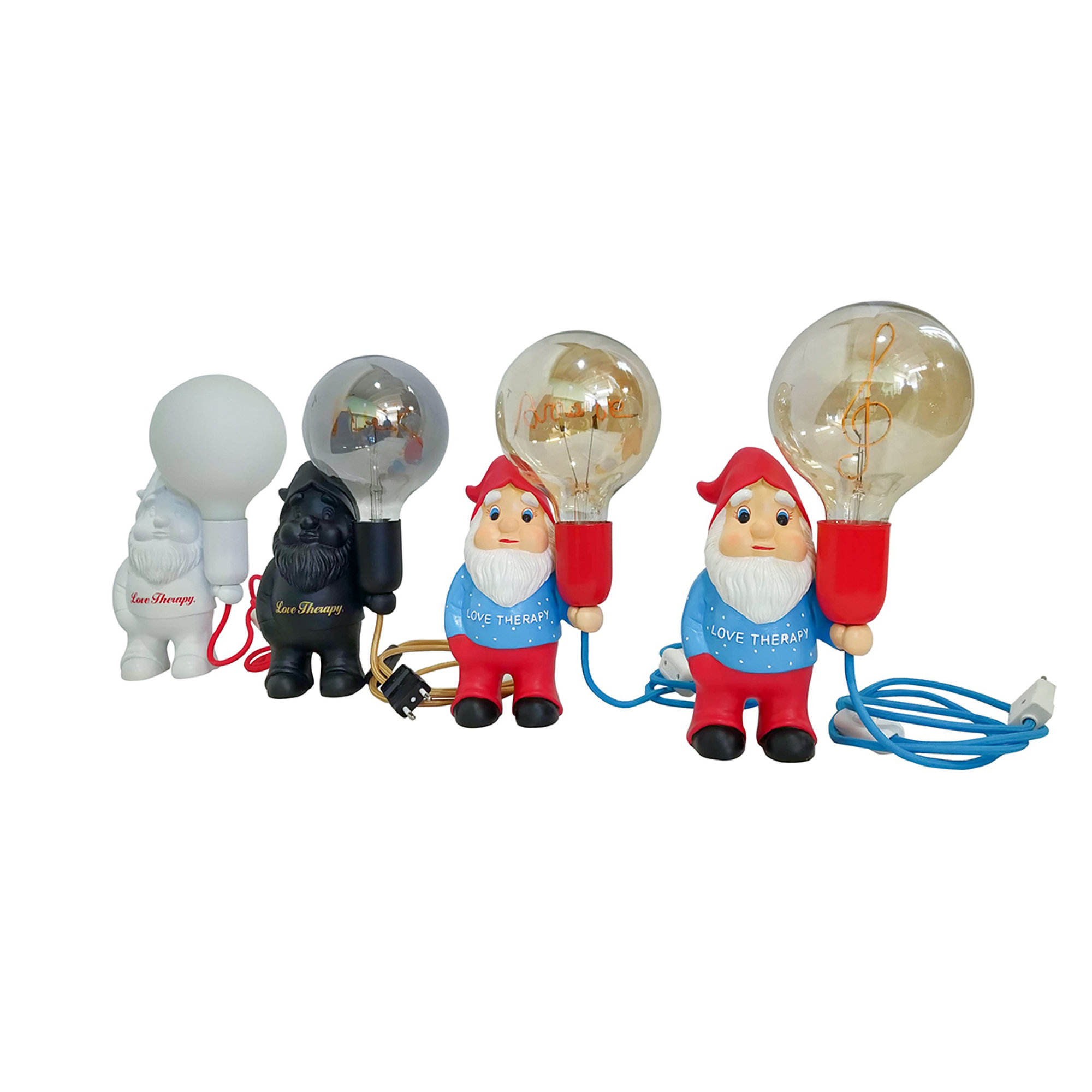 Lampada da tavolo Gnomo, multicolore Decora la tua casa vista5