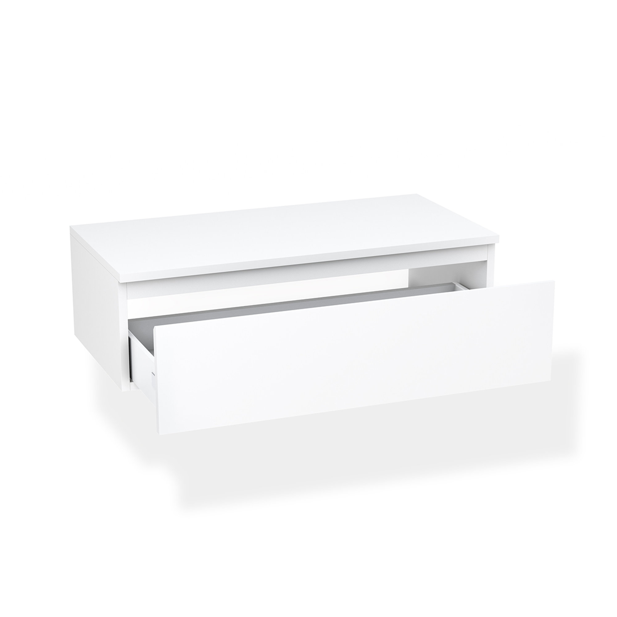 Composizione 5 pezzi YOKA, cemento/bianco TFT Home vista4