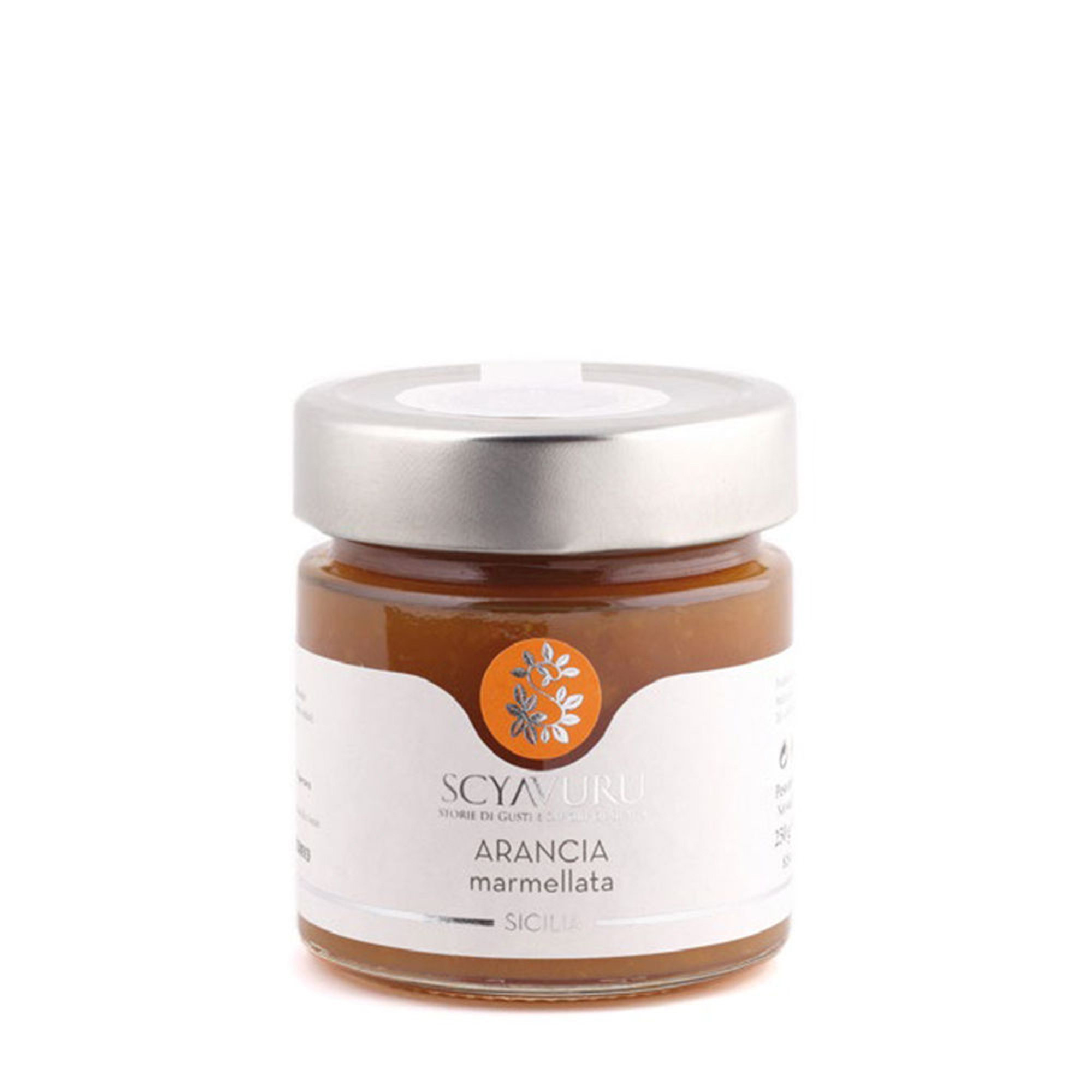 6 vasetti misti AGRUMI: 2 Marmellata di Arancia -  2 Marmellata di Mandarino Tardivo -  2 Marmellata di Limone Scyavuru vista1