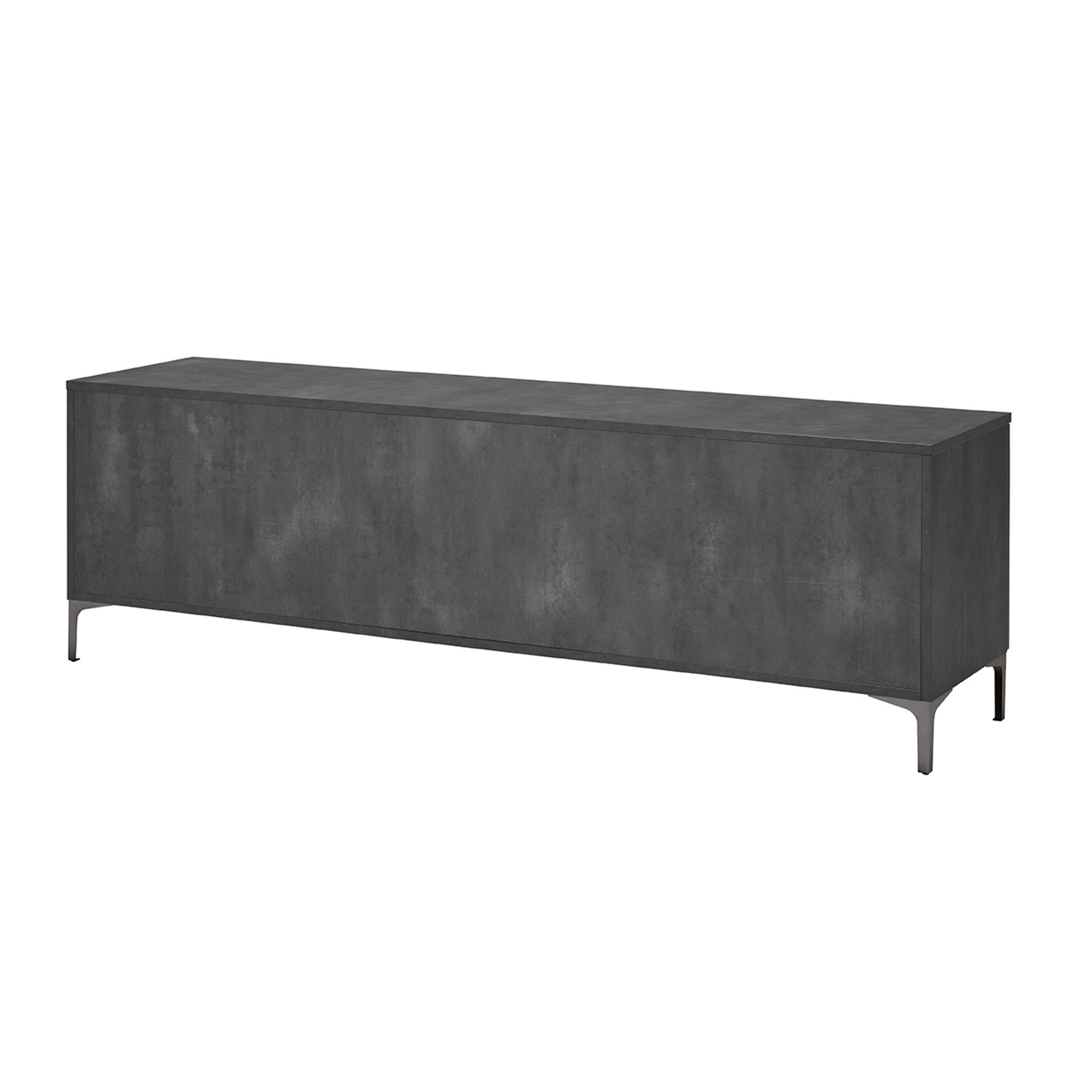 Mobile porta tv, grigio Braid vista2
