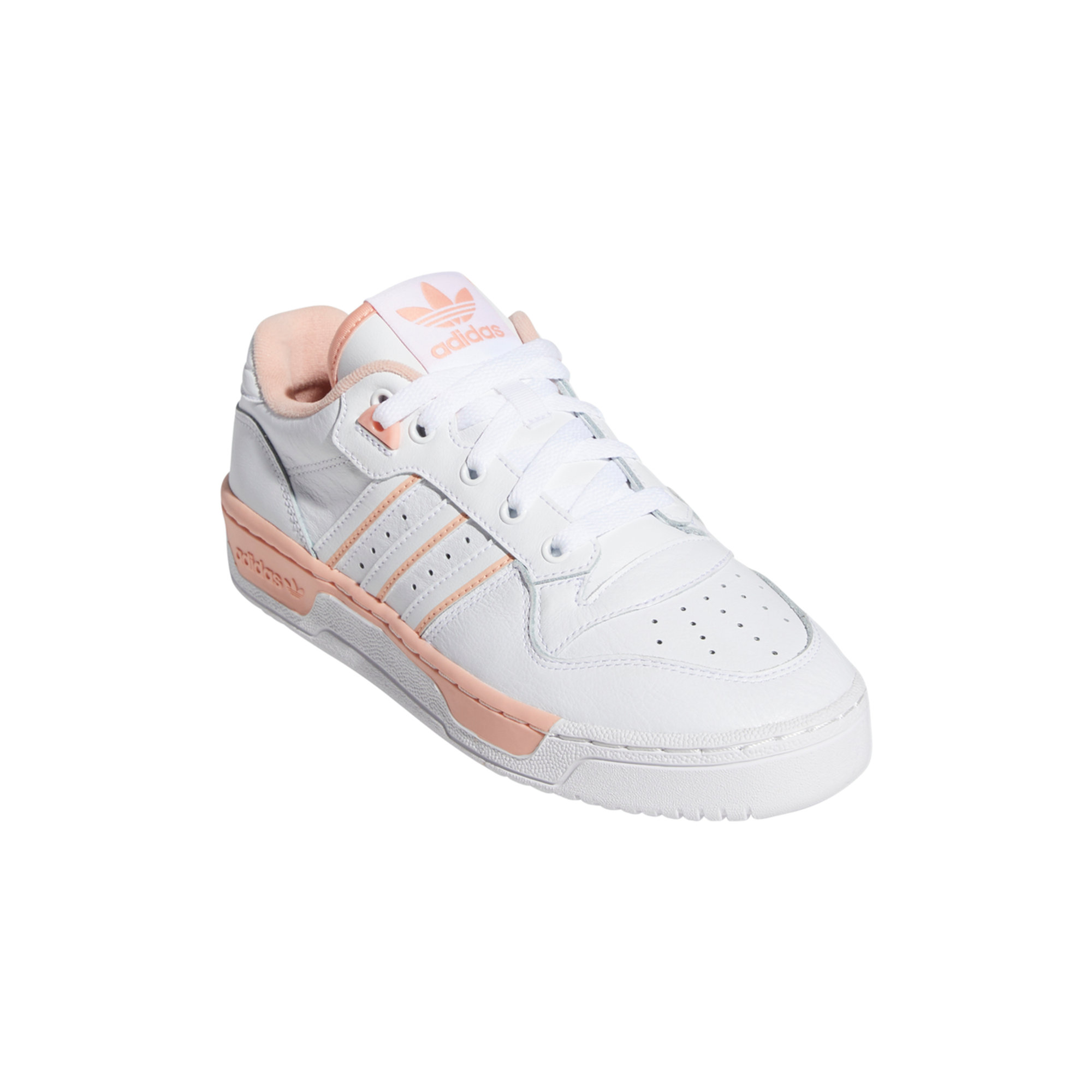 Sneakers Rivarly Low bianche e rosa ADIDAS vista3