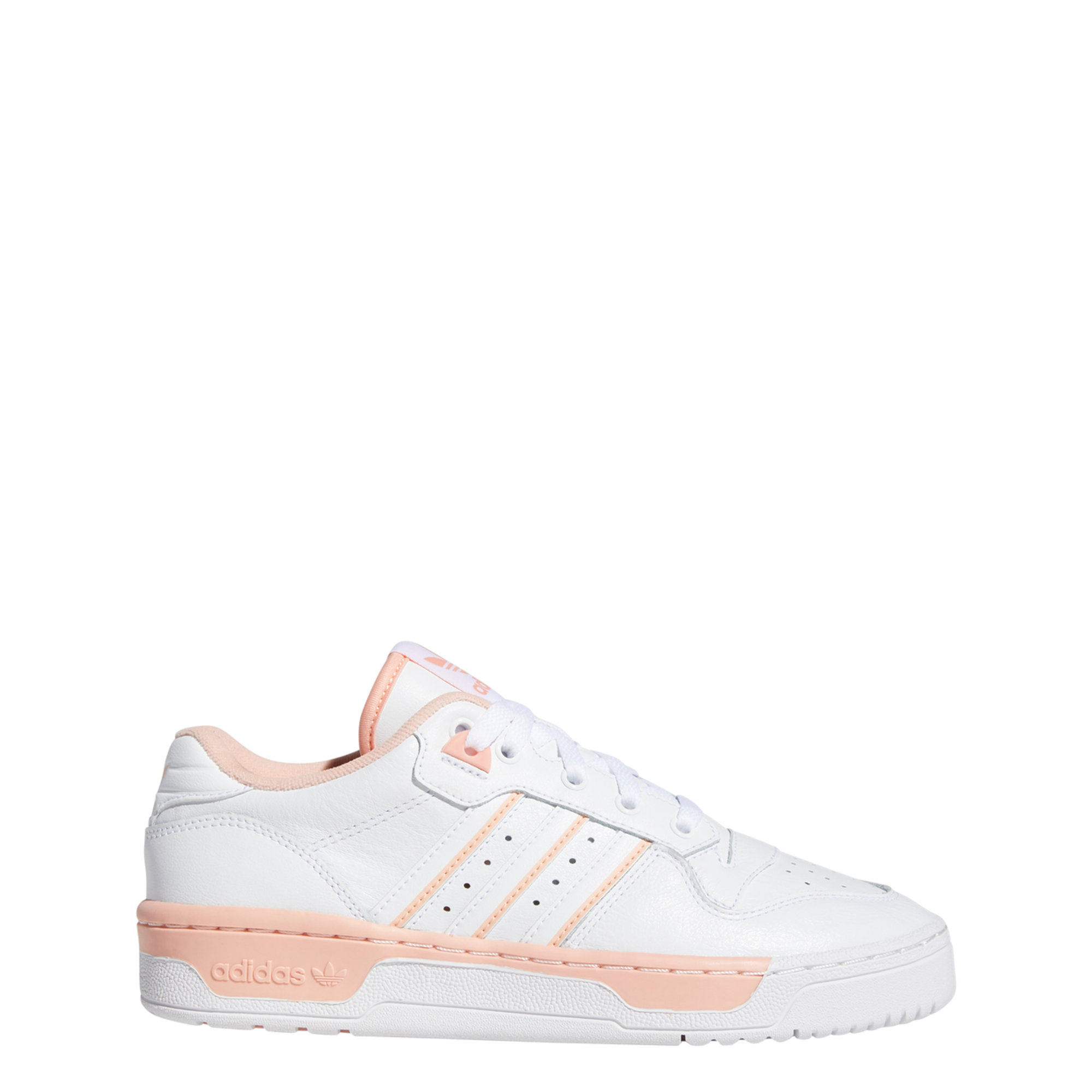 Sneakers Rivarly Low bianche e rosa ADIDAS vista0