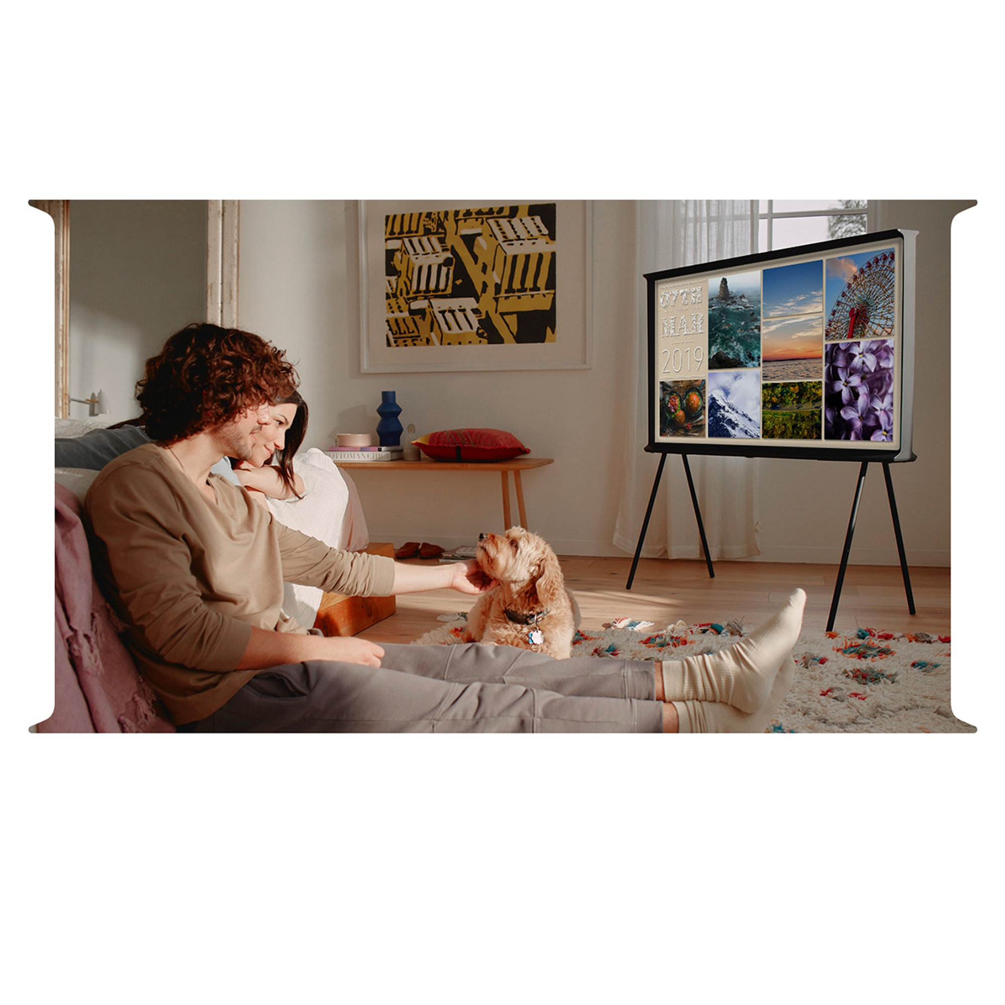 Samsung The Serif 43", Smart TV, bianco SAMSUNG vista23