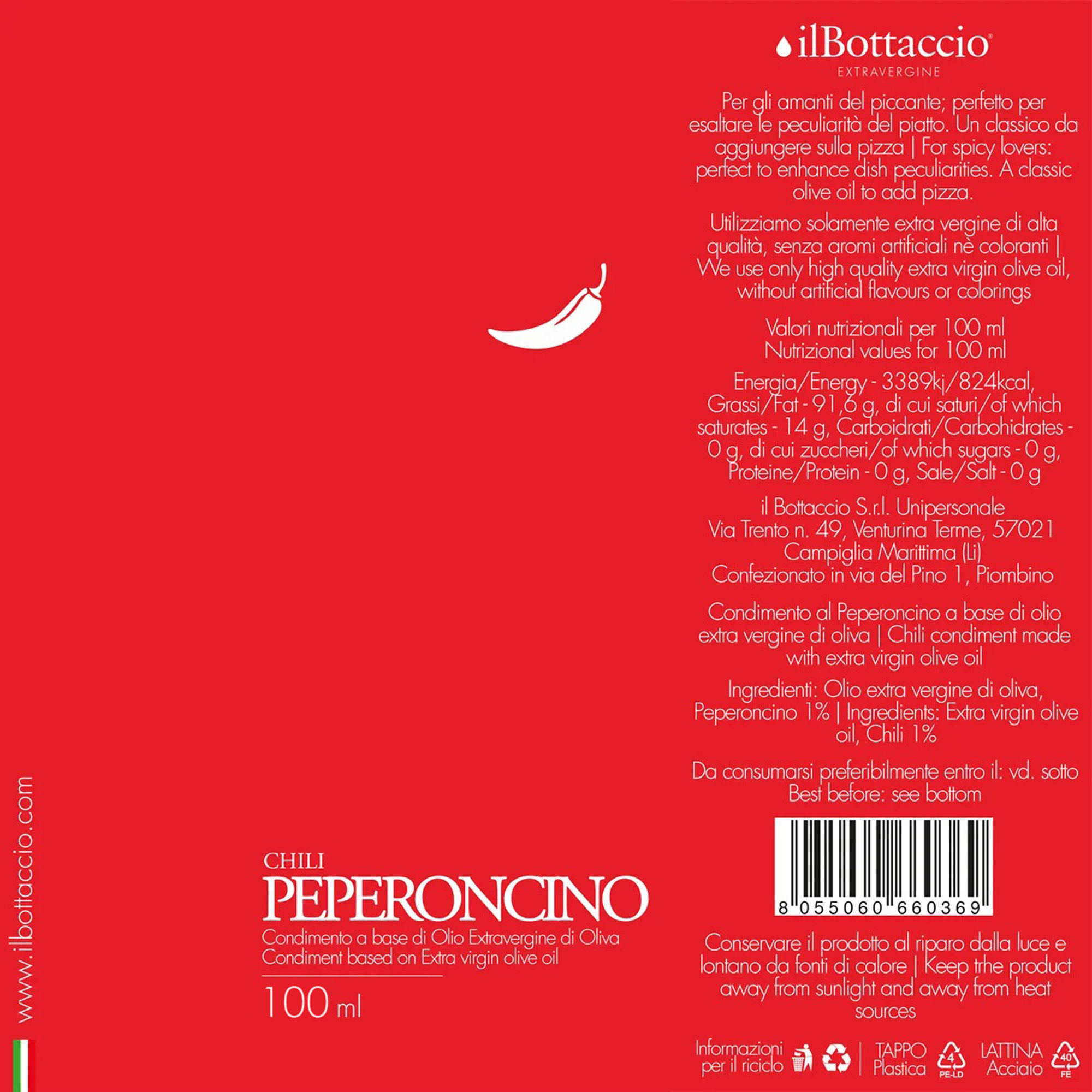 1 confezione regalo - Linea Infusi 5 x 100 ml Il Bottaccio vista3