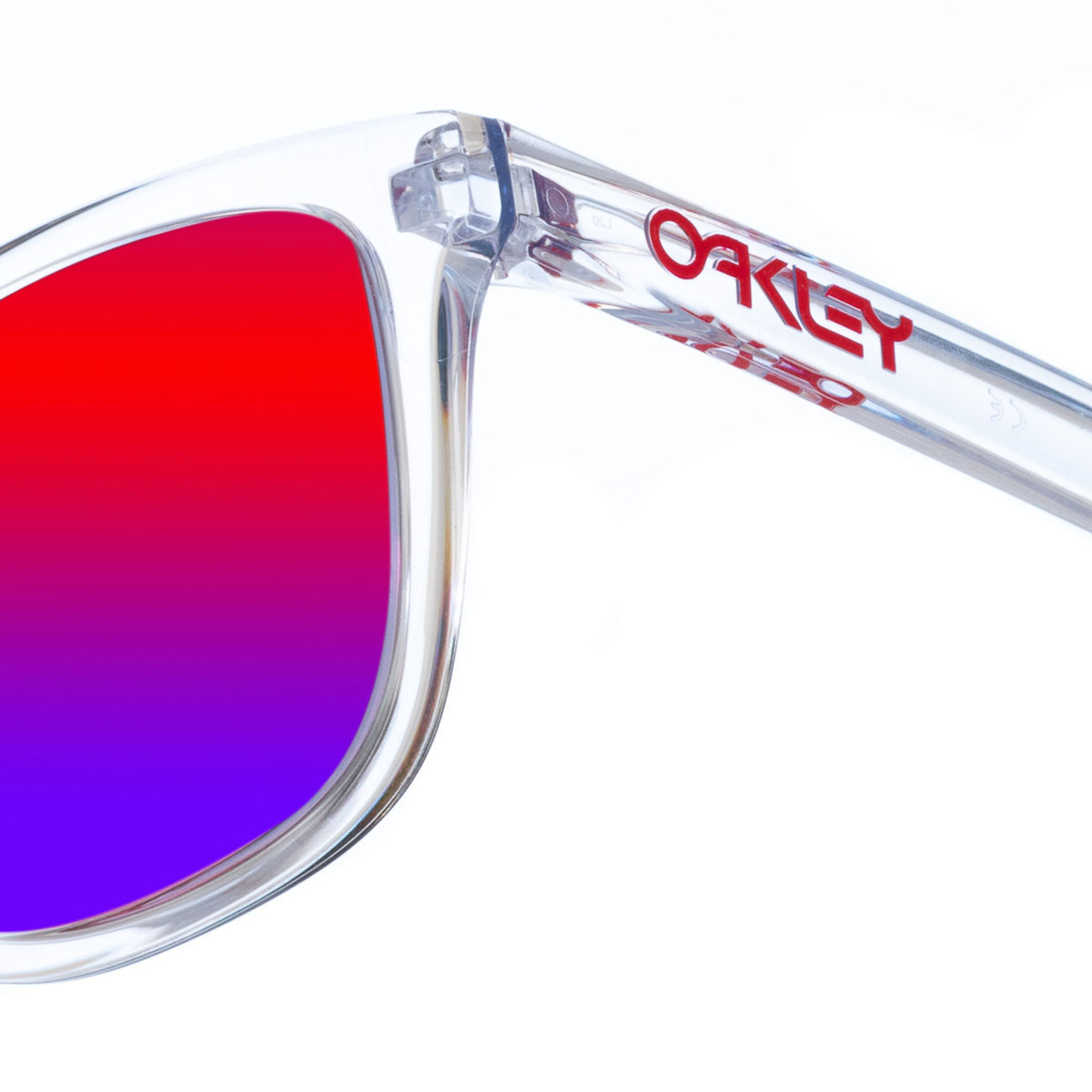 Oakley Frogskins occhiali da sole trasparenti Oakley vista1