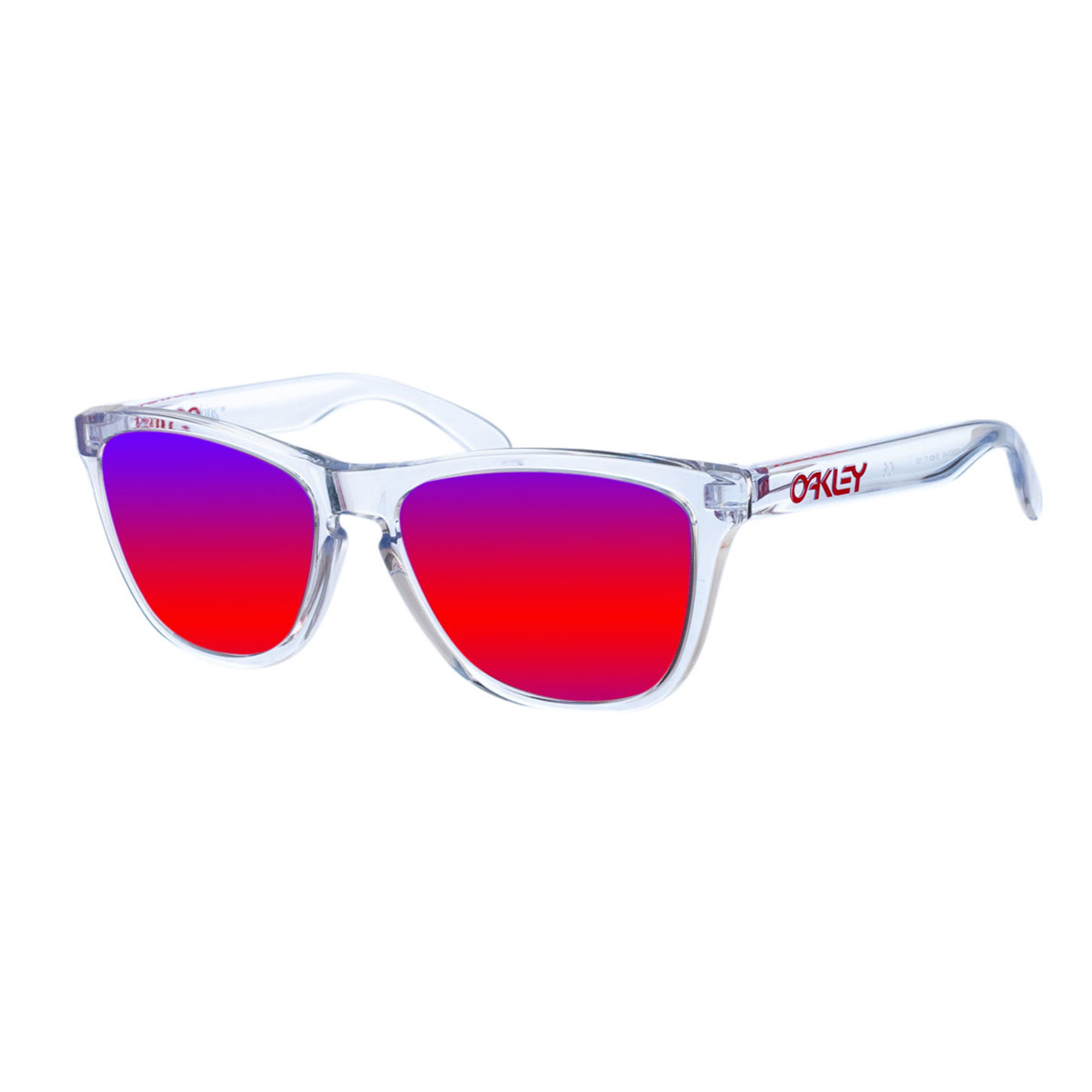 Oakley Frogskins occhiali da sole trasparenti Oakley vista0