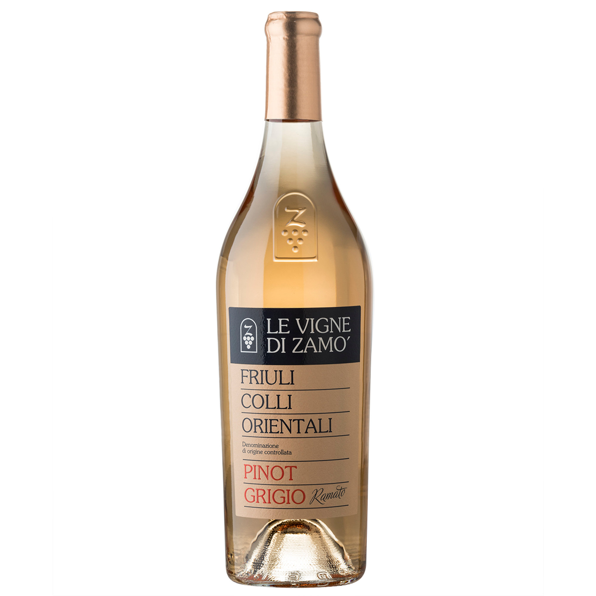 1 bottiglia - Pinot Grigio Ramato Friuli Colli Orientali DOC  Le Vigne di Zamò vista0