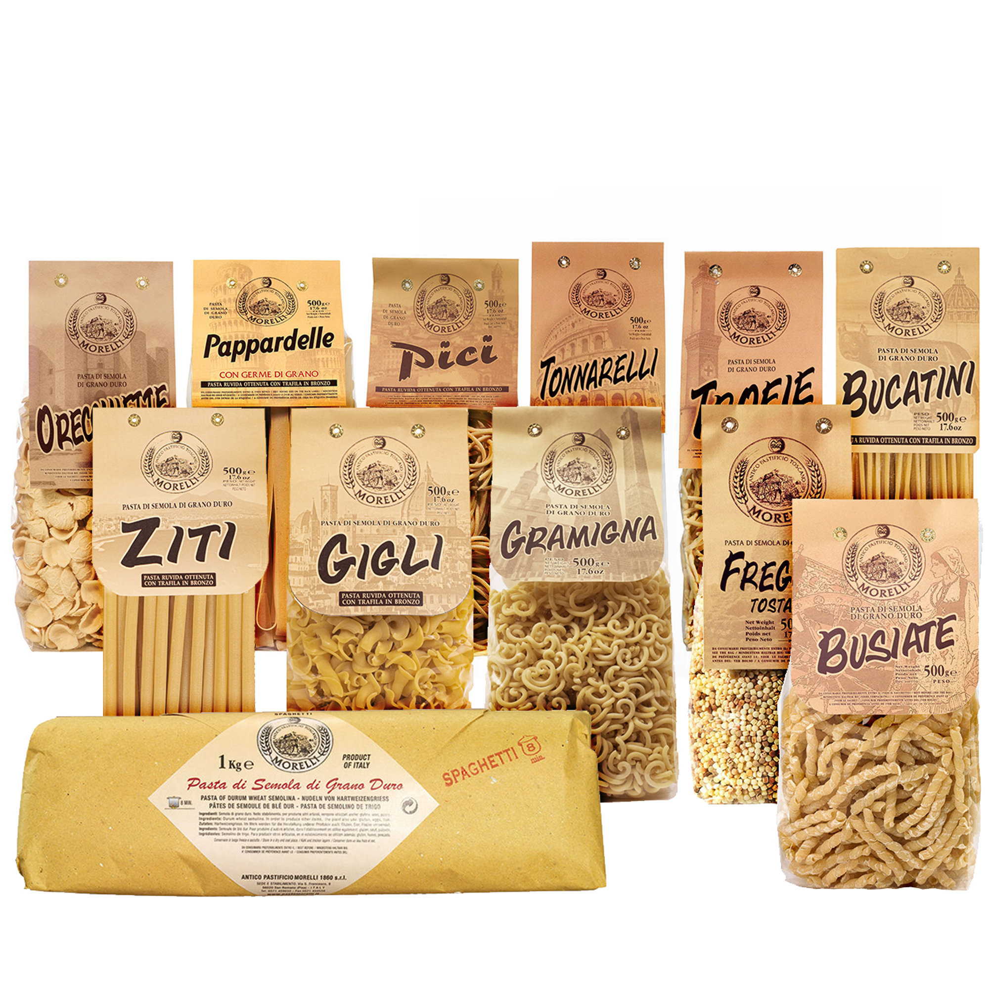 12 confezioni miste - Gran Regionale Pasta Morelli vista0