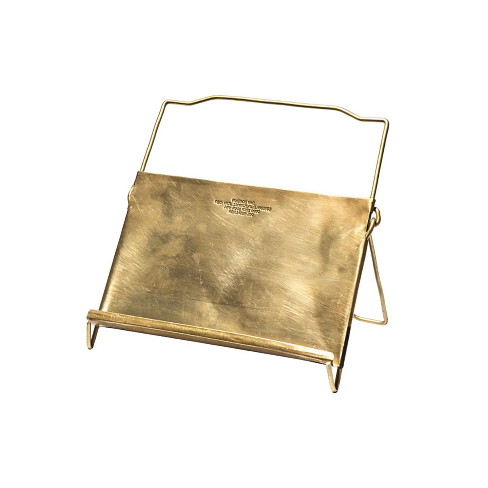 Brass Tablet Stand Puebco vista0