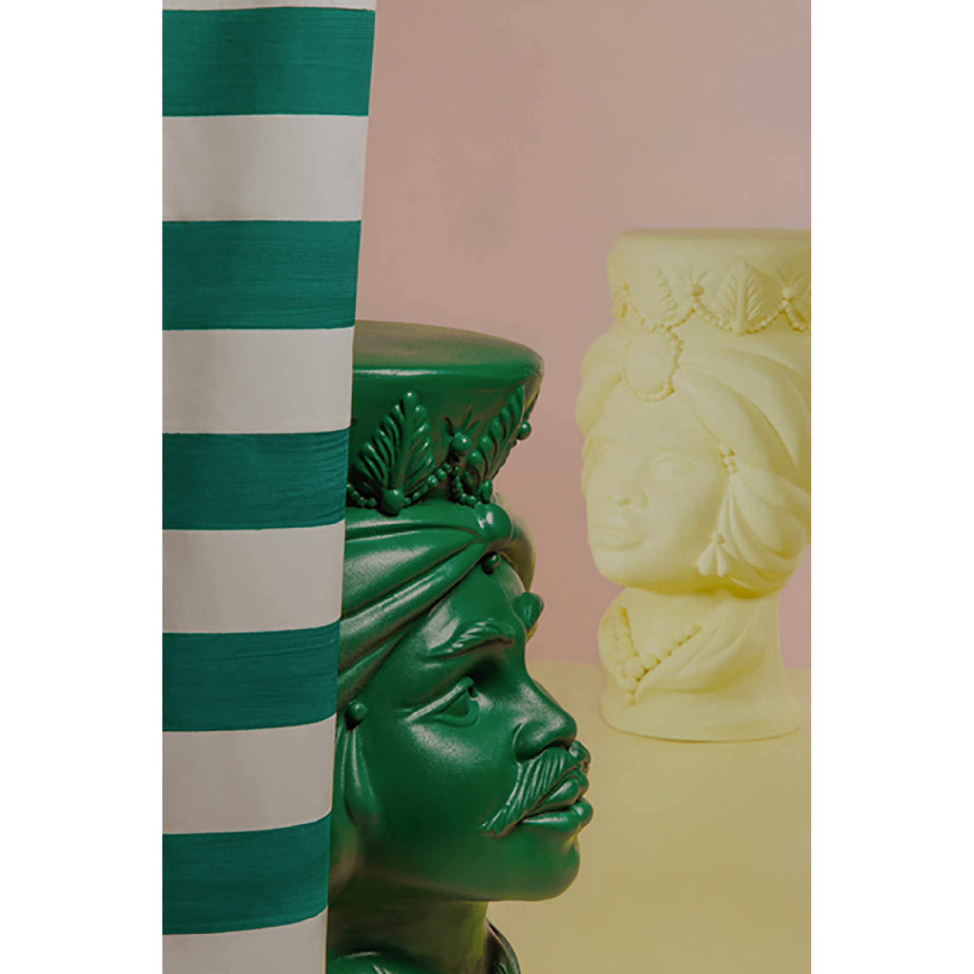 Sgabello/tavolino Il Moro, verde Millesimi Design vista3