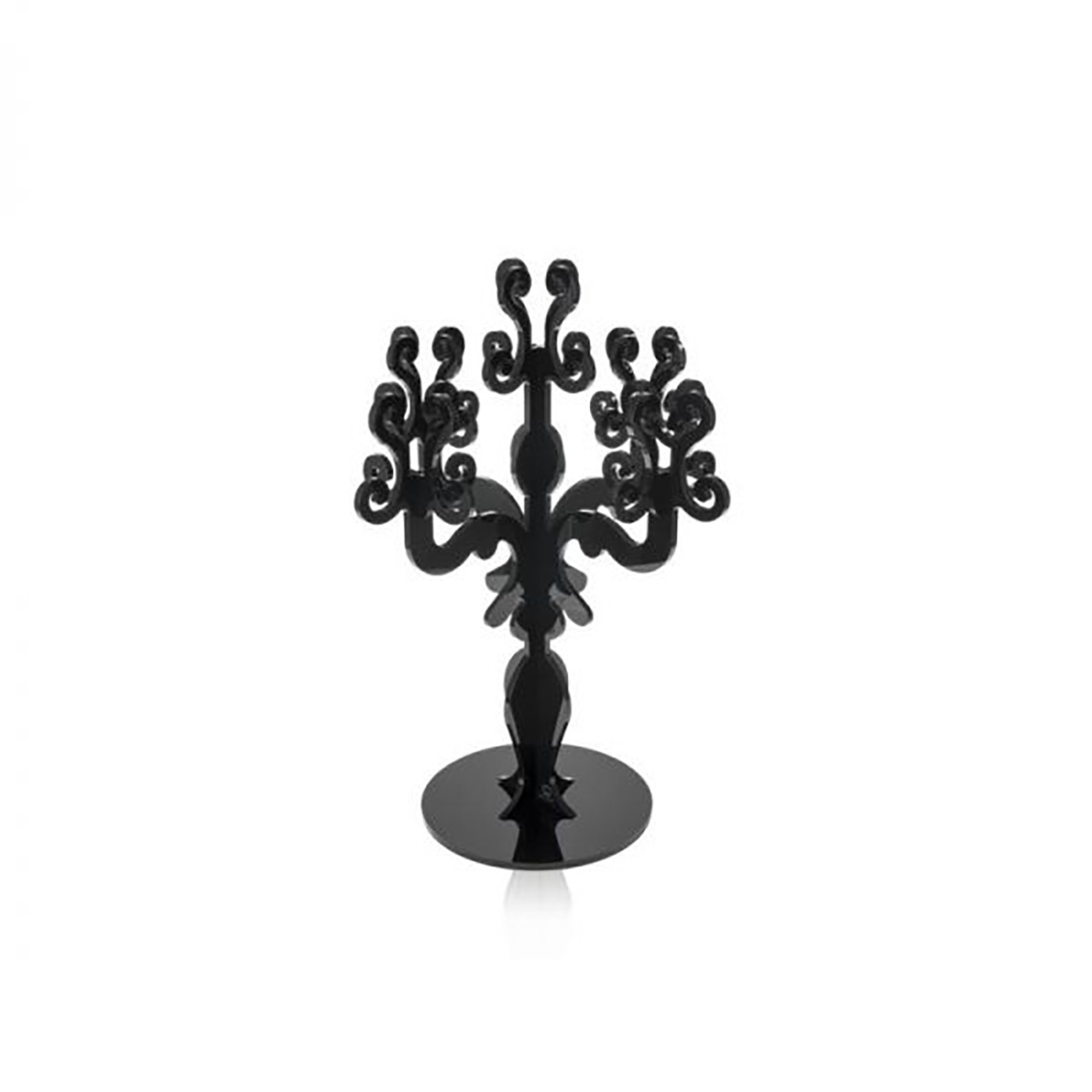 Vittoriale Candelabro pequeño, negro Iplex vista0