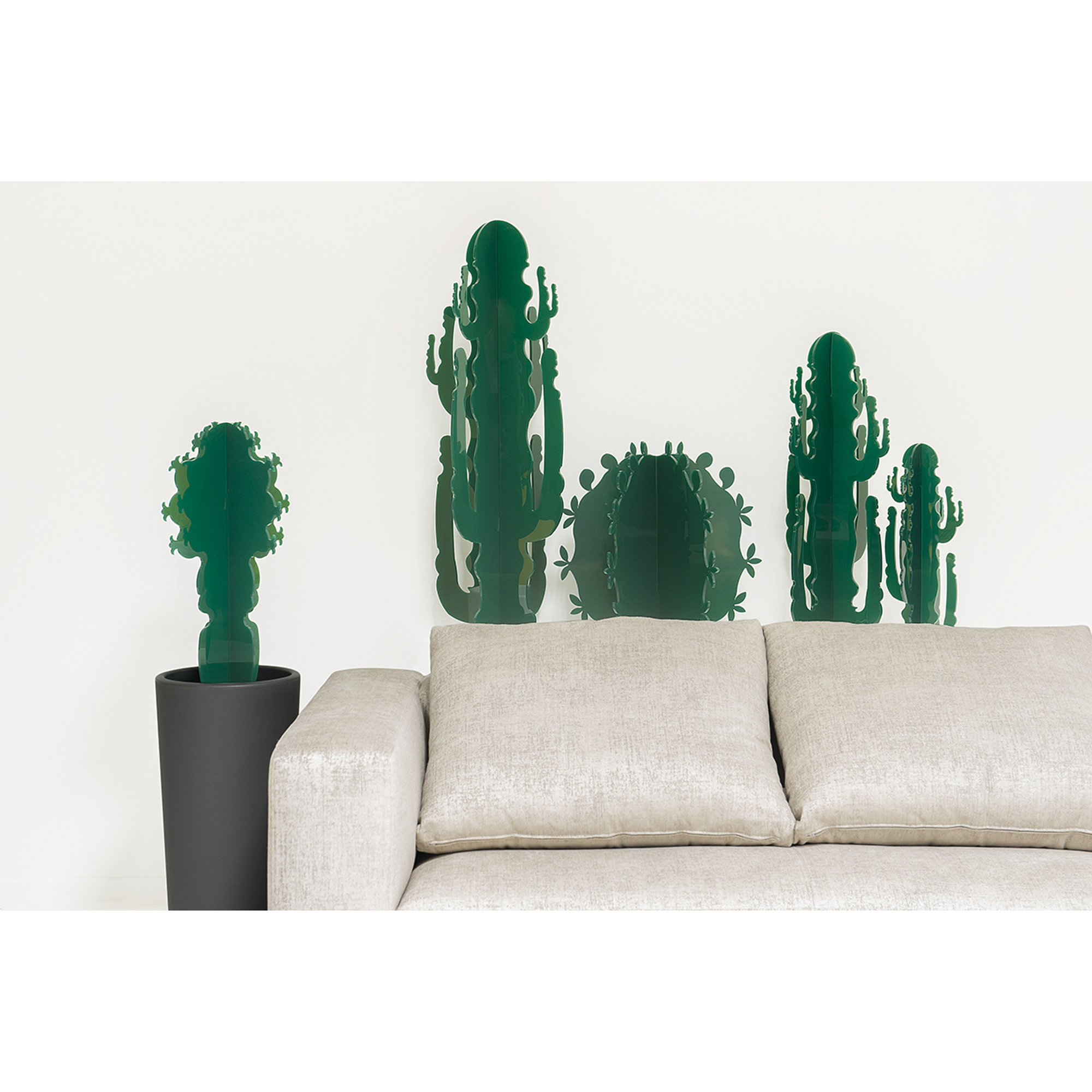Cactus Mono, verde Iplex vista2