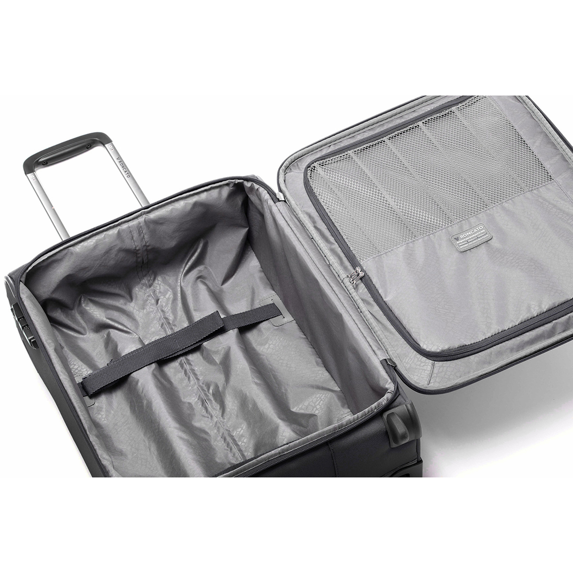 Trolley cabina 2r 55/20 cm zero gravity nero Roncato vista1