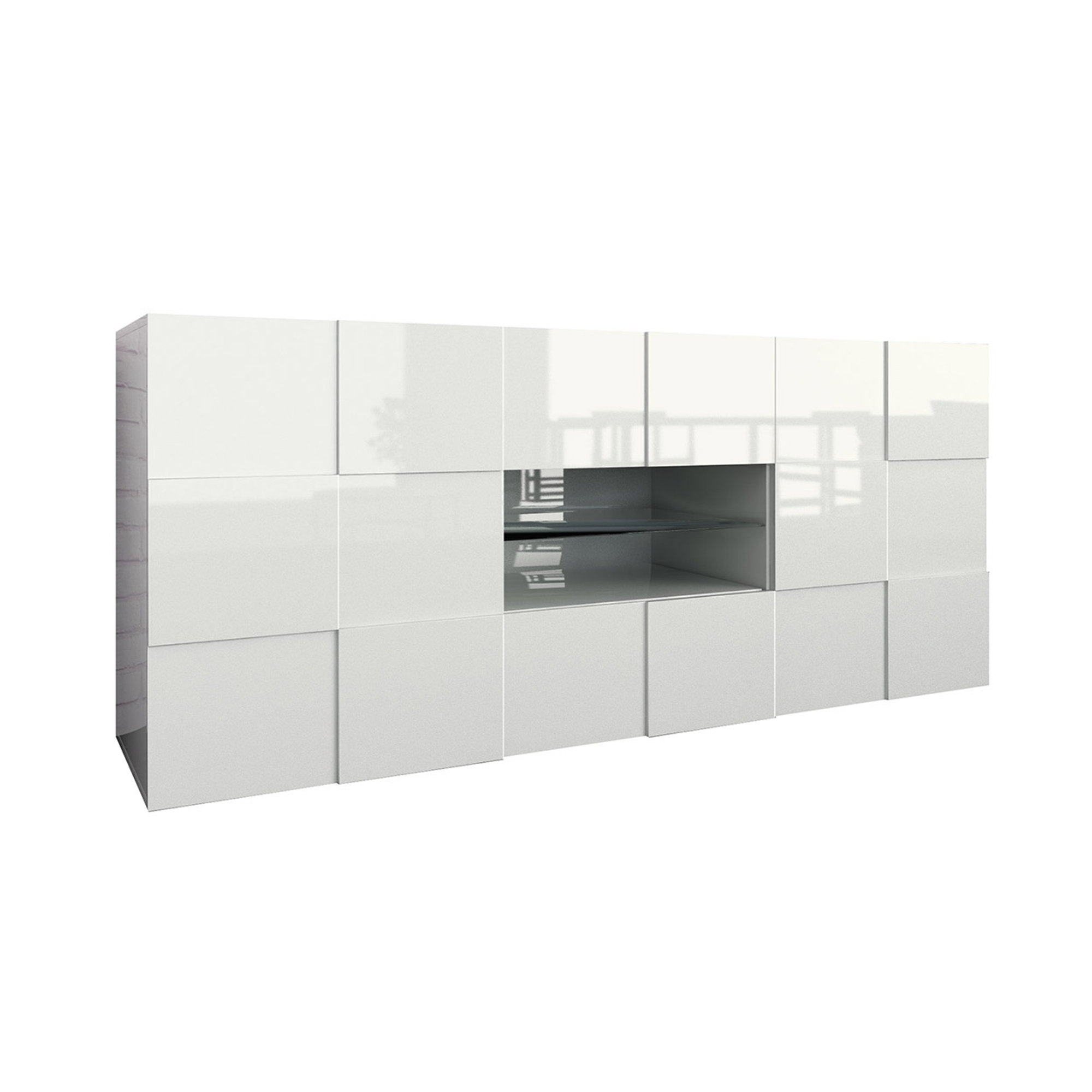 Buffet BRAMON, bianco TFT Home vista0
